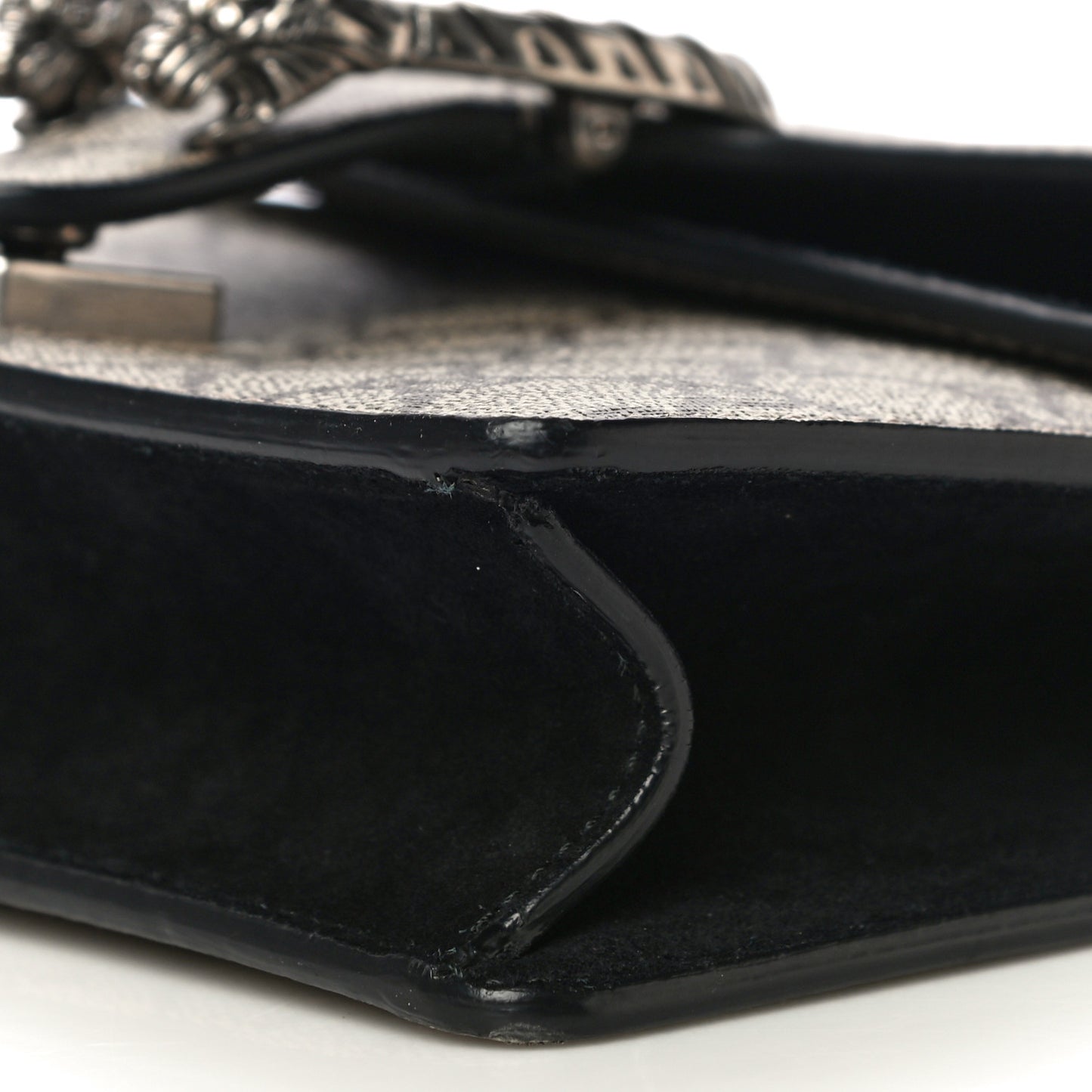 GG Supreme Monogram Mini Dionysus Shoulder Bag Black