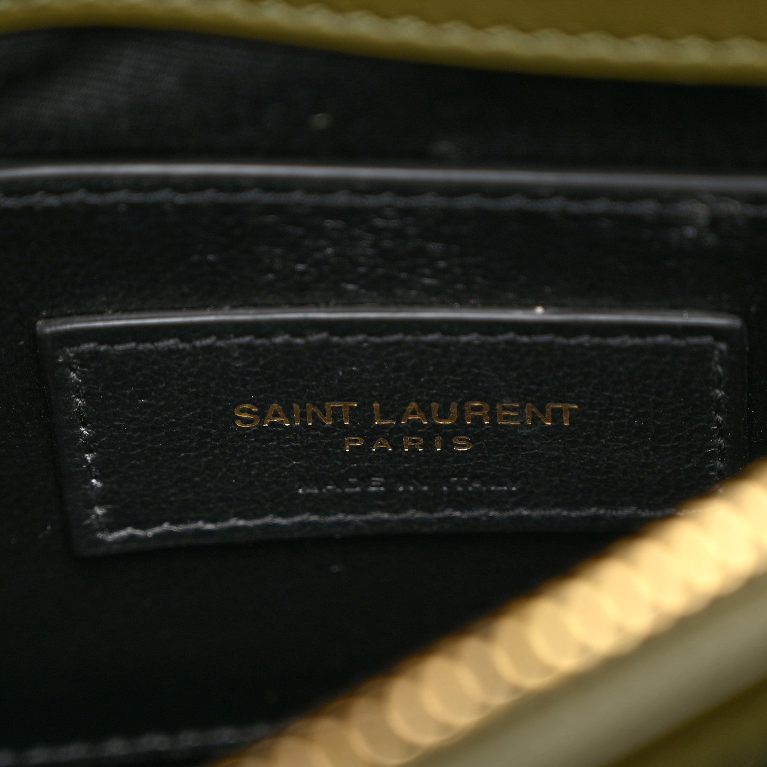 Saint Laurent Suede Matelasse Chevron Monogram Medium College Bag Loden Green 7 of 10