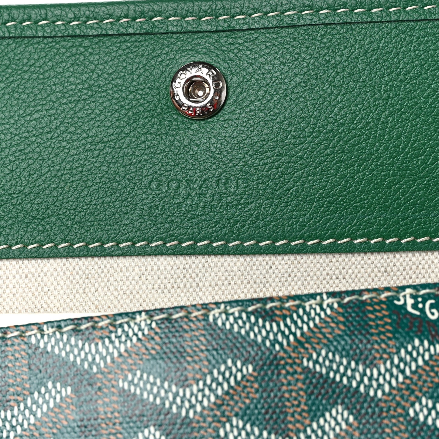 Goyardine Saint Louis GM Green
