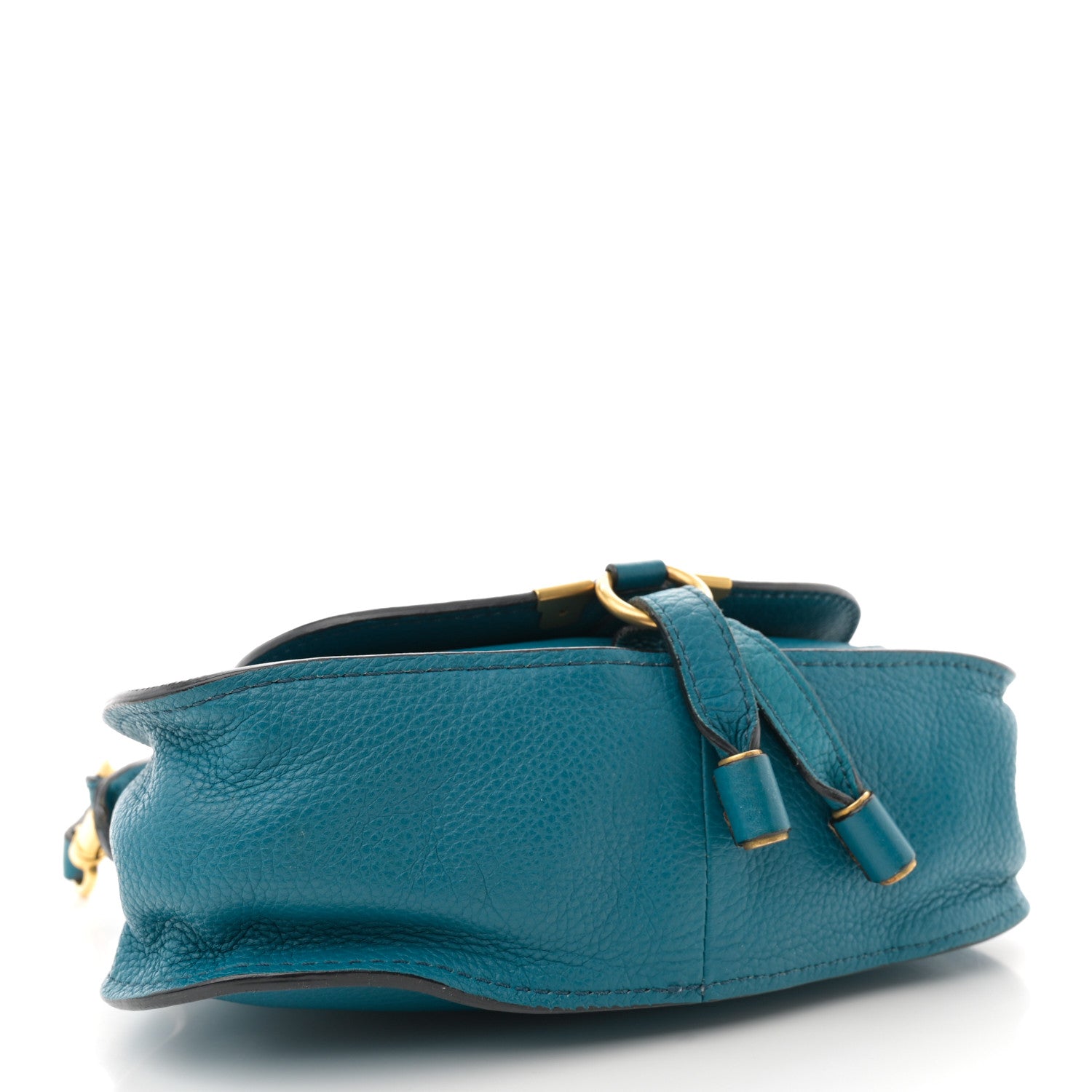 Chloe Calfskin Mini Marcie Satchel Washed Teal 4 of 15