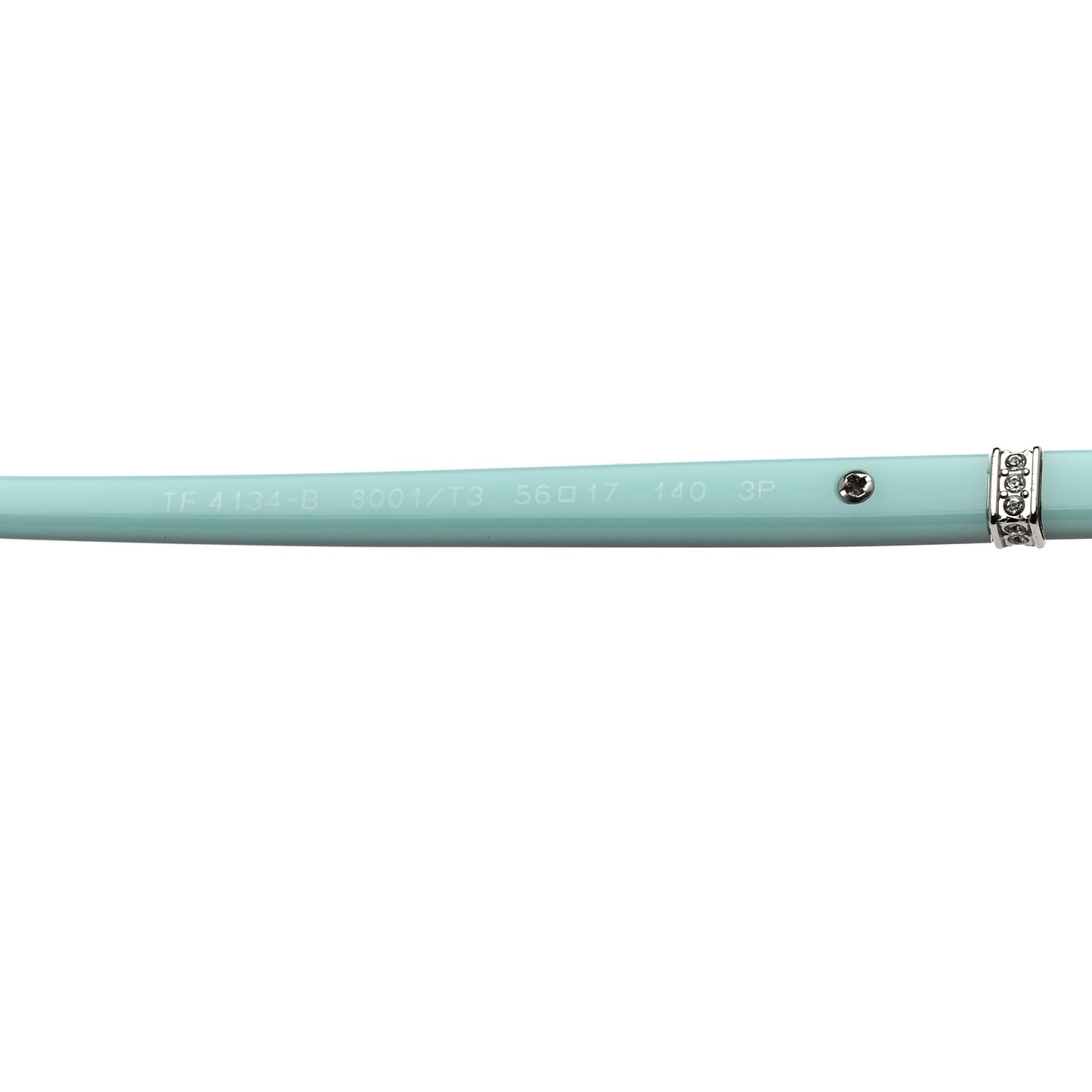 Acetate Metal Cat Eye Sunglasses TF4134 Black Blue
