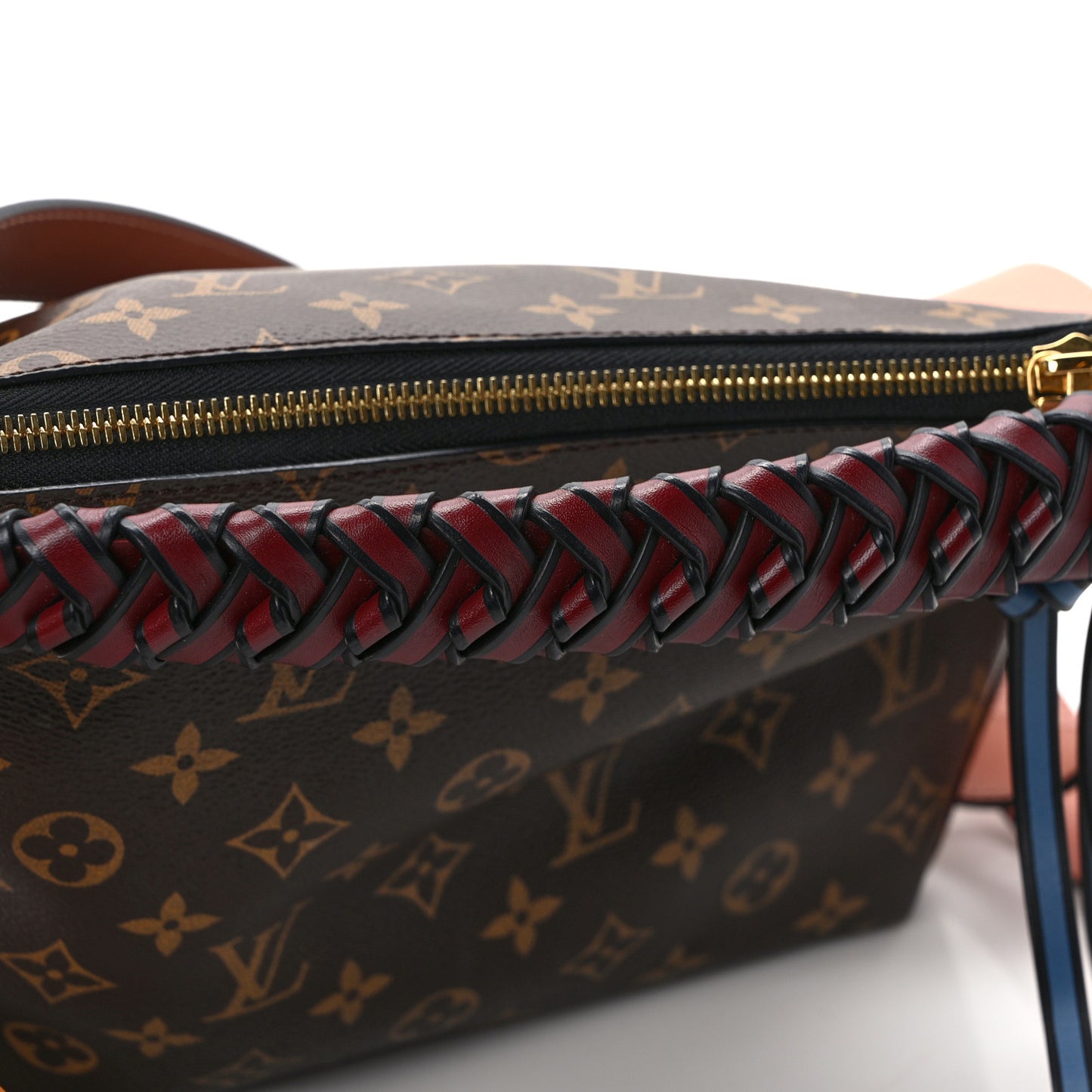 Monogram Beaubourg Hobo Mini Bordeaux Red Peach Safran Blue Jean Blue