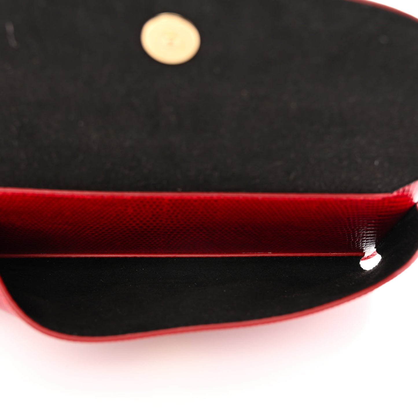 Lizard Effect Wallet On Chain Red