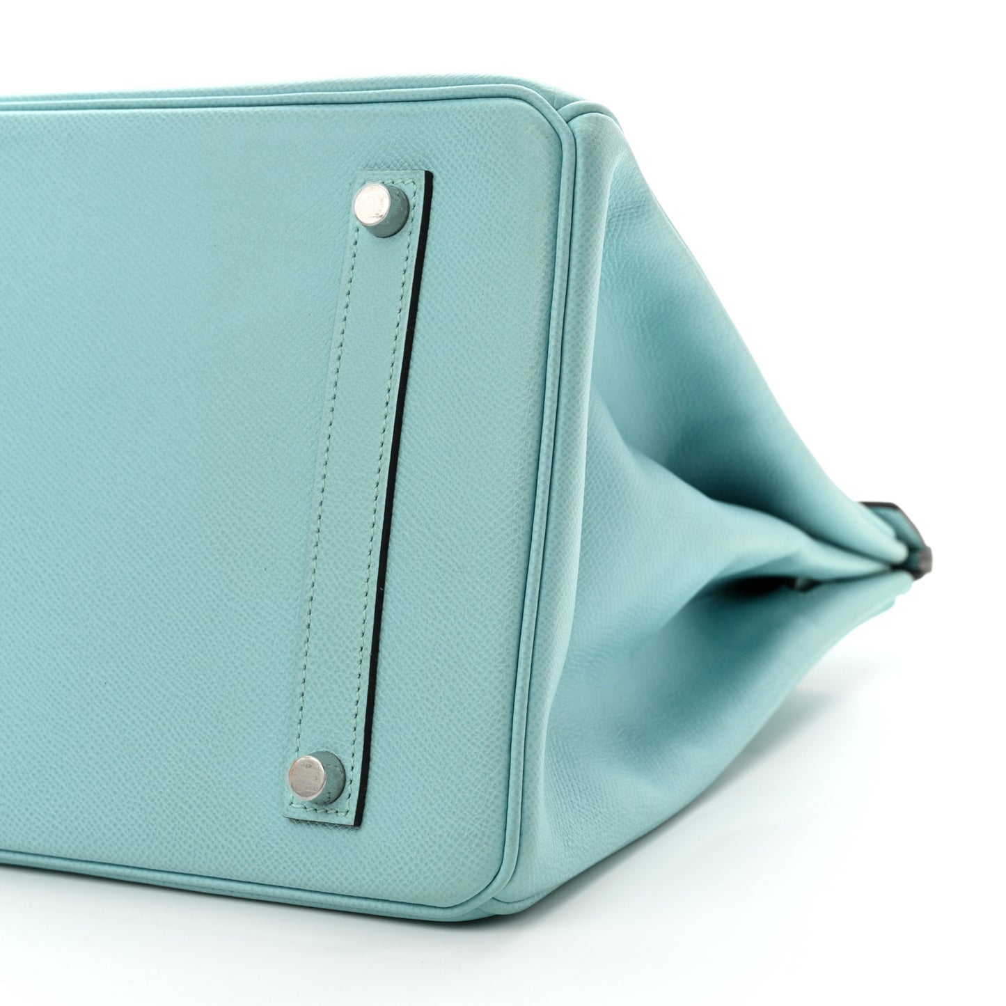 Epsom Birkin 35 Bleu Atoll
