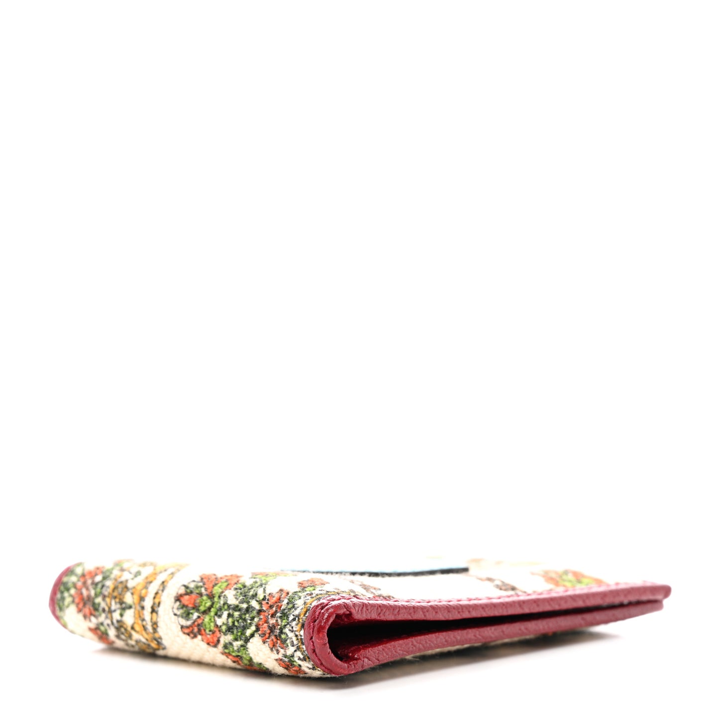 Canvas Calfskin 100 Centennial Music Wallet Multicolor