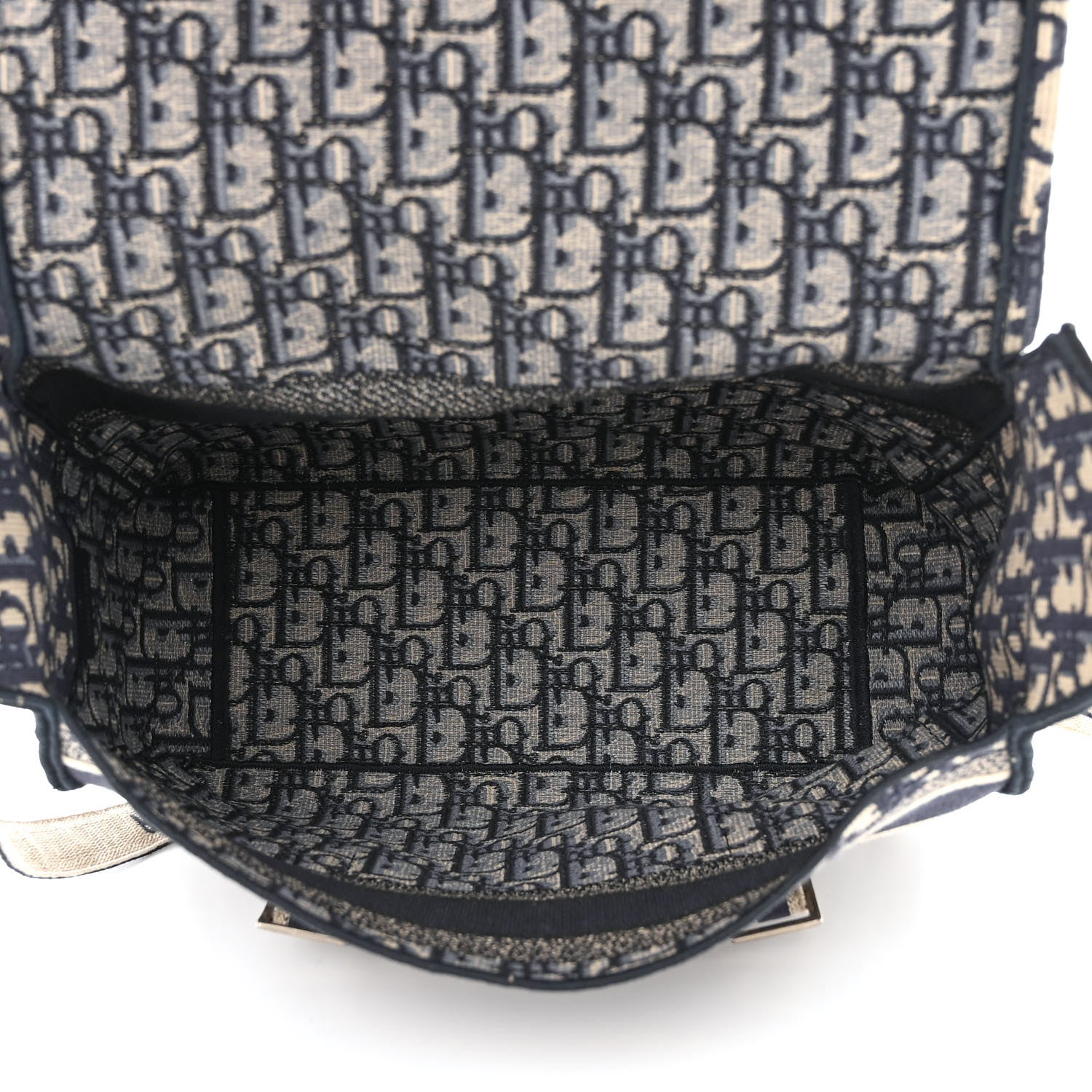 Christian Dior Oblique Medium Diorcamp Messenger Blue 5 of 11