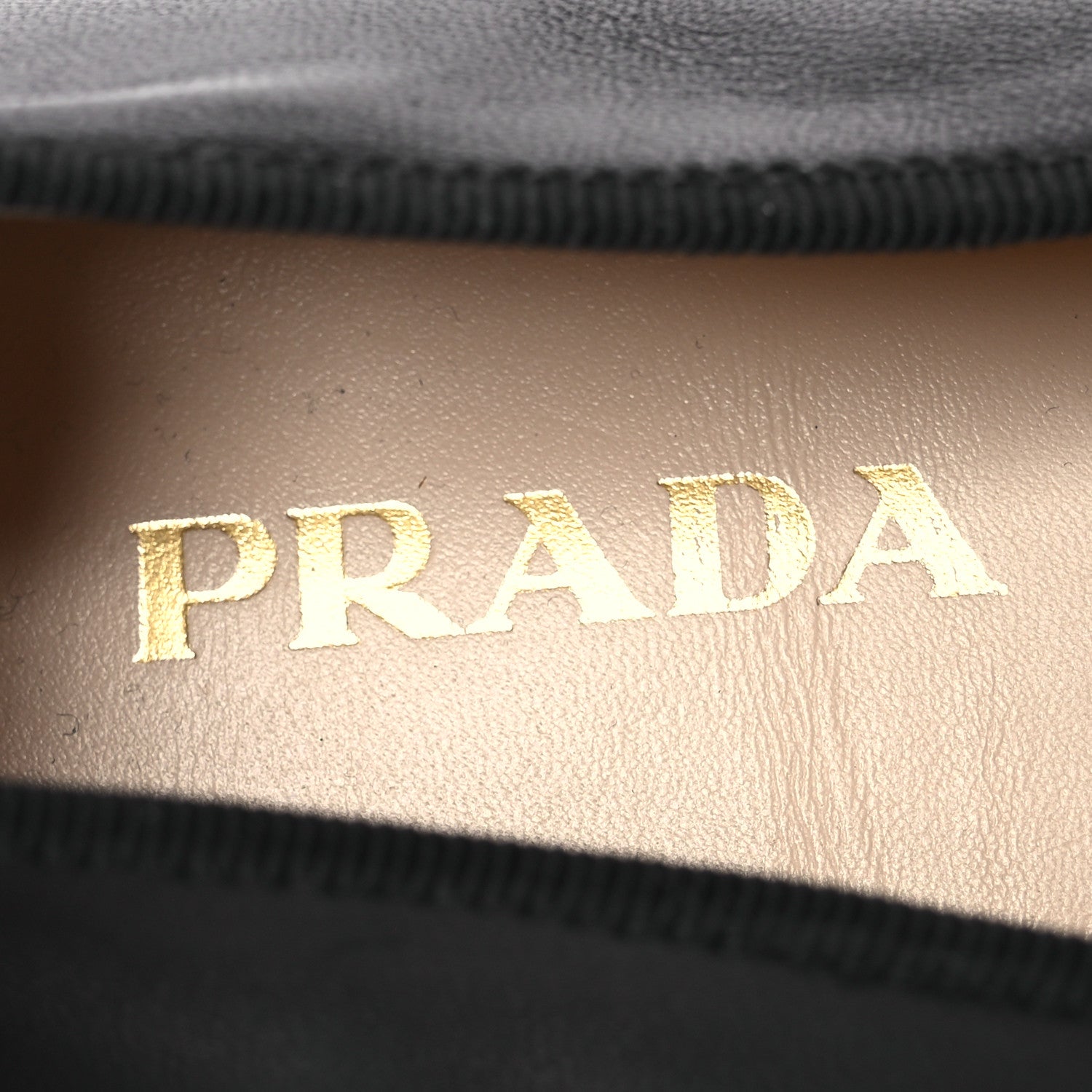 Prada Nappa Vernice Cap Toe Logo Bow Ballerina Flats 40 Black 8 of 14