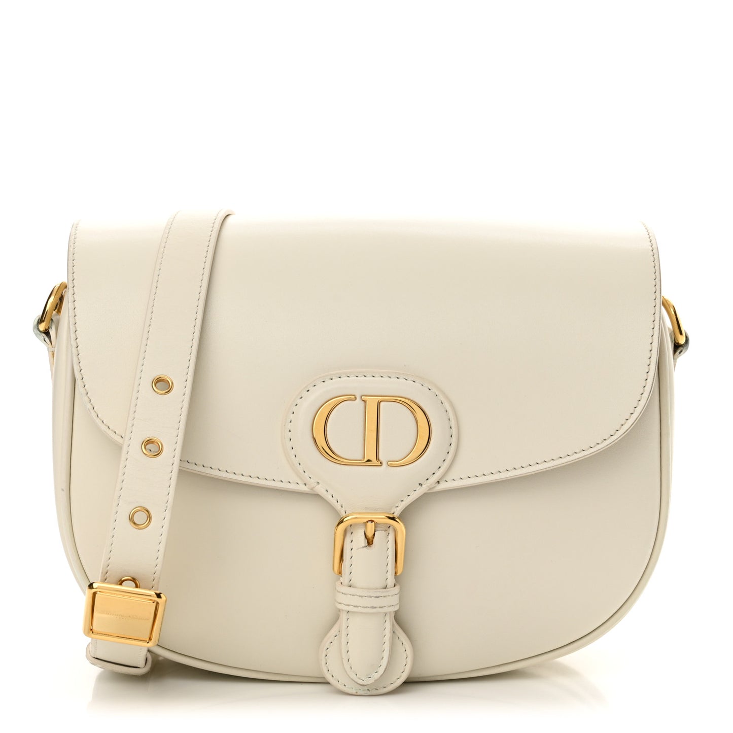 Box Calfskin Medium Bobby Flap Latte