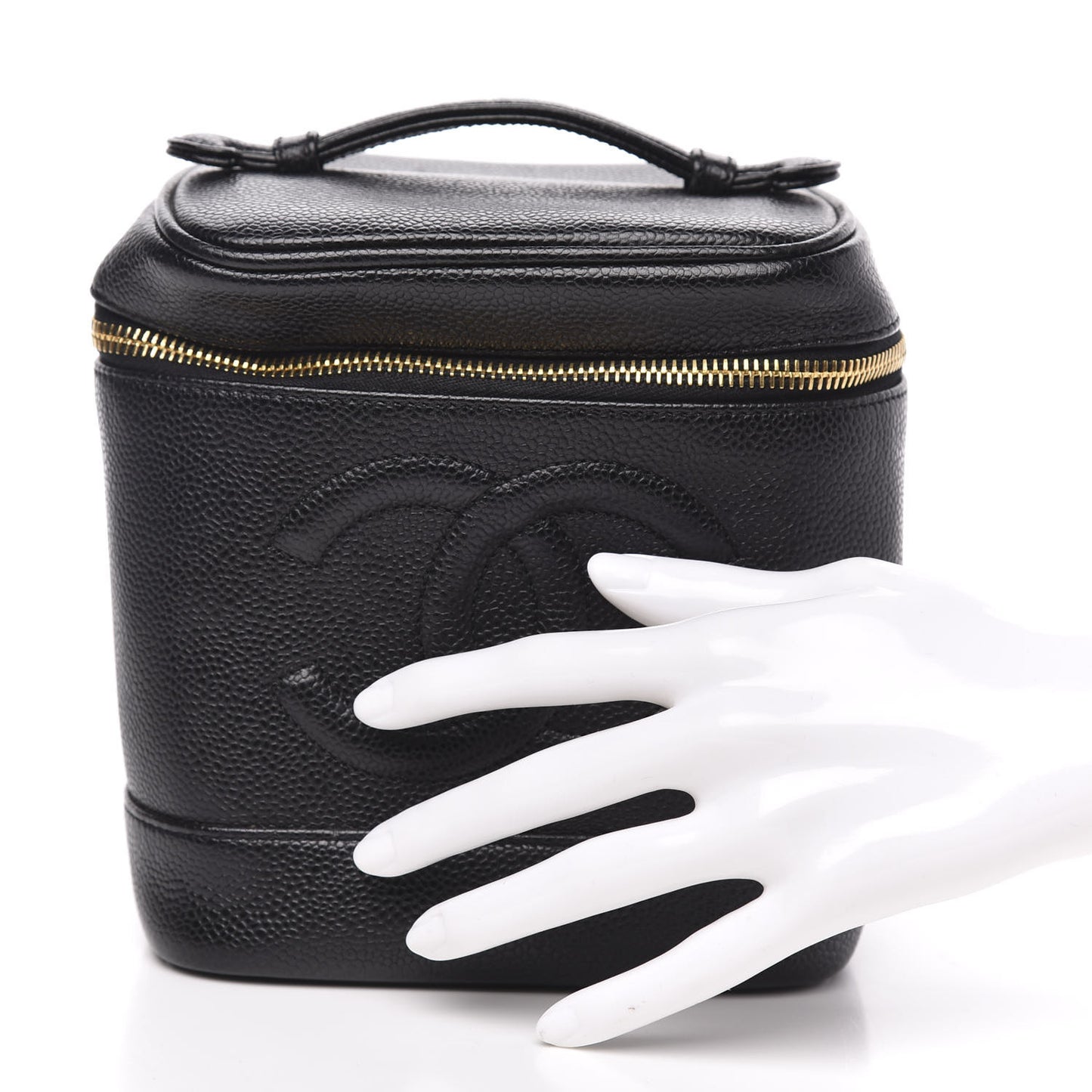 Caviar Vanity Cosmetic Case Black