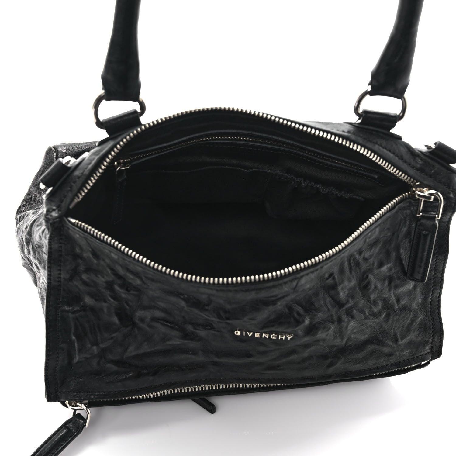 Givenchy Tumbled Sheepskin Medium Pandora Black 5 of 11