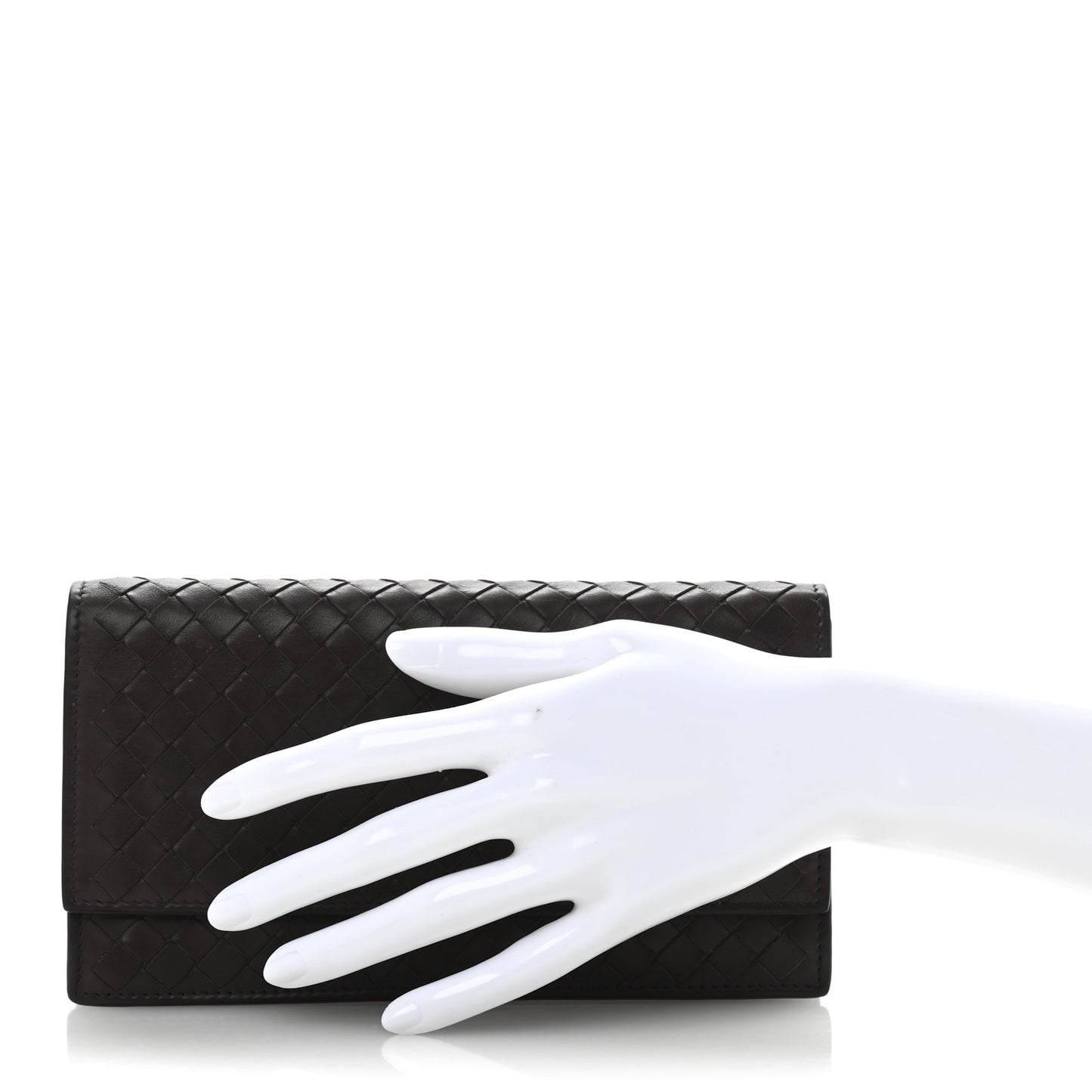 Nappa Intrecciato Continental Flap Wallet Opera