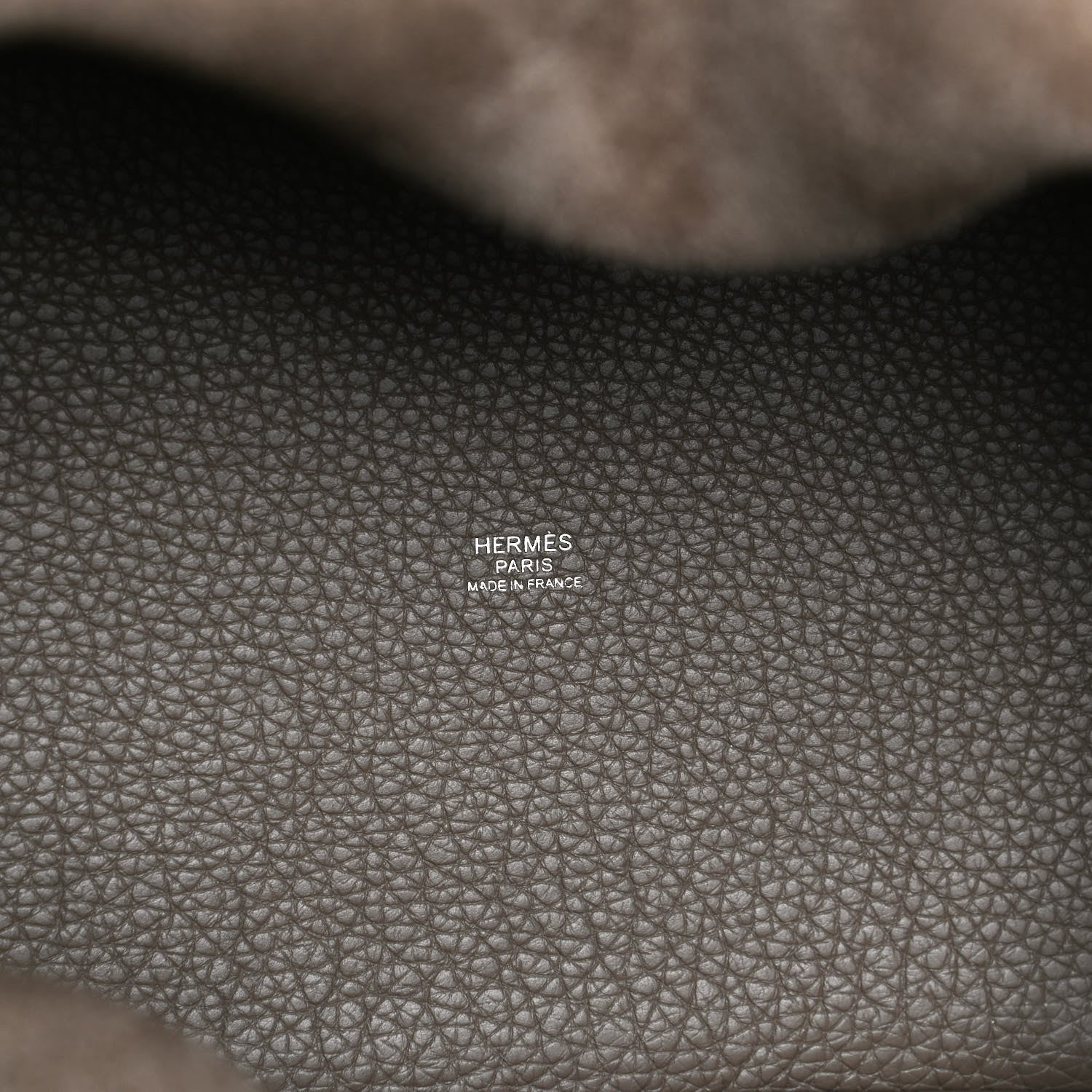 Hermes Taurillon Clemence Picotin Lock 22 MM Etoupe 6 of 9