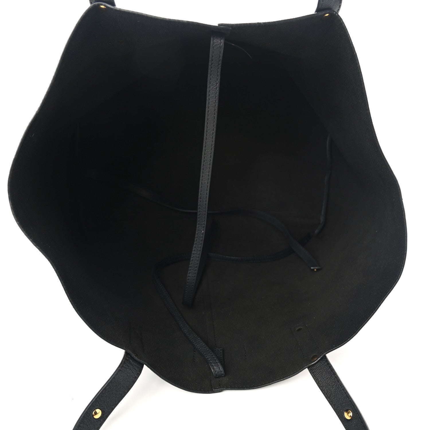 Versace Calfskin Palazzo Tote Black 5 of 13