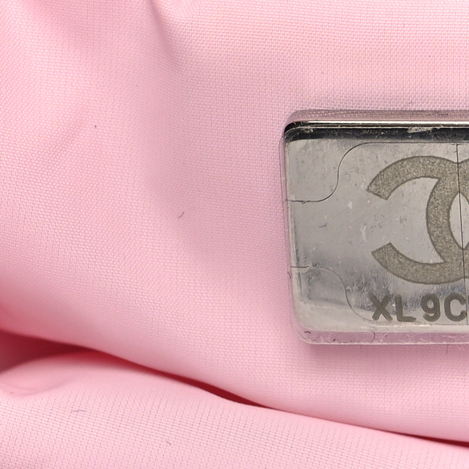 Chanel Nylon Coco Beach Backpack Pink Black 7 of 10