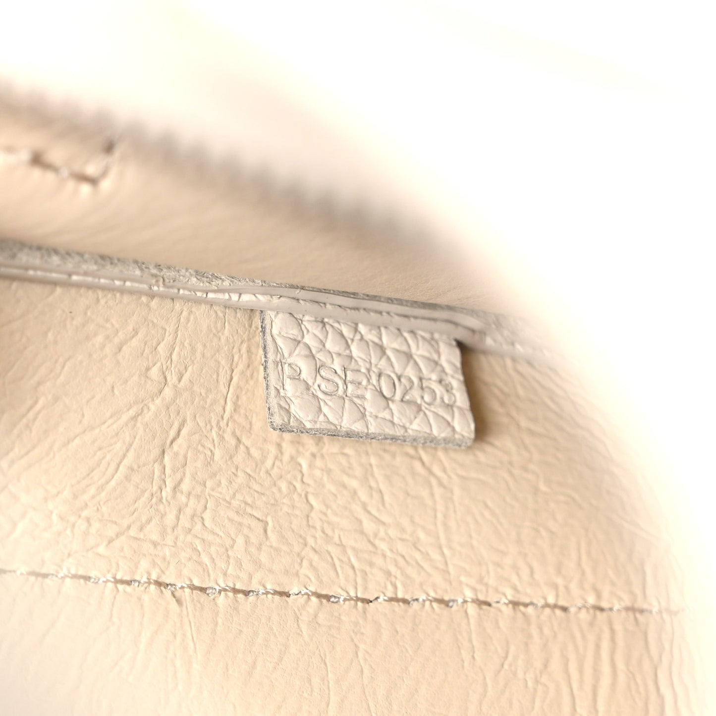 Grained Calfskin Mini The Tote Bag Cotton