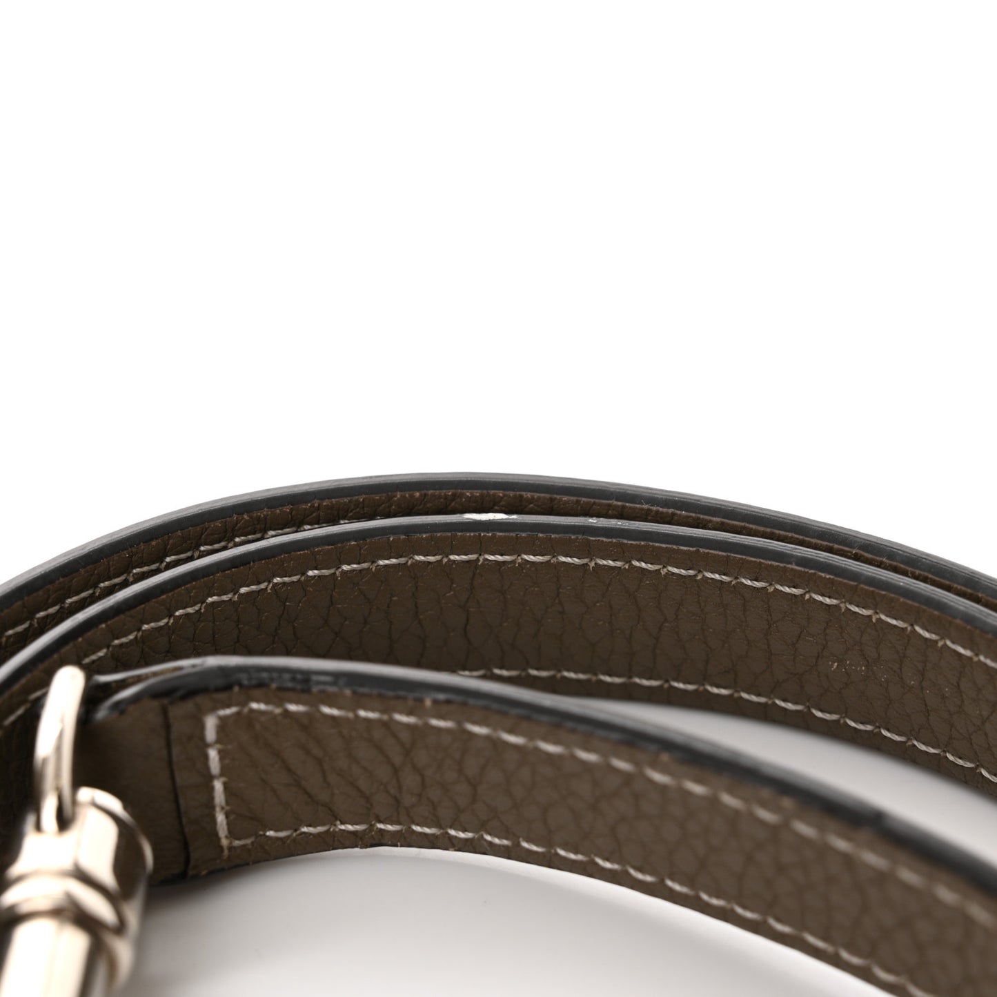 Drummed Calfskin Nano Luggage Souris