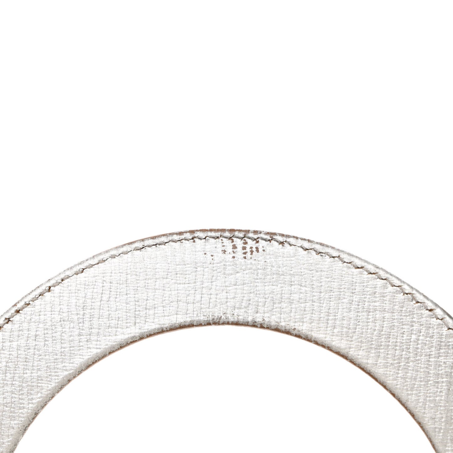 Metallic Calfskin Embroidered Lady Dior Silver Multicolor
