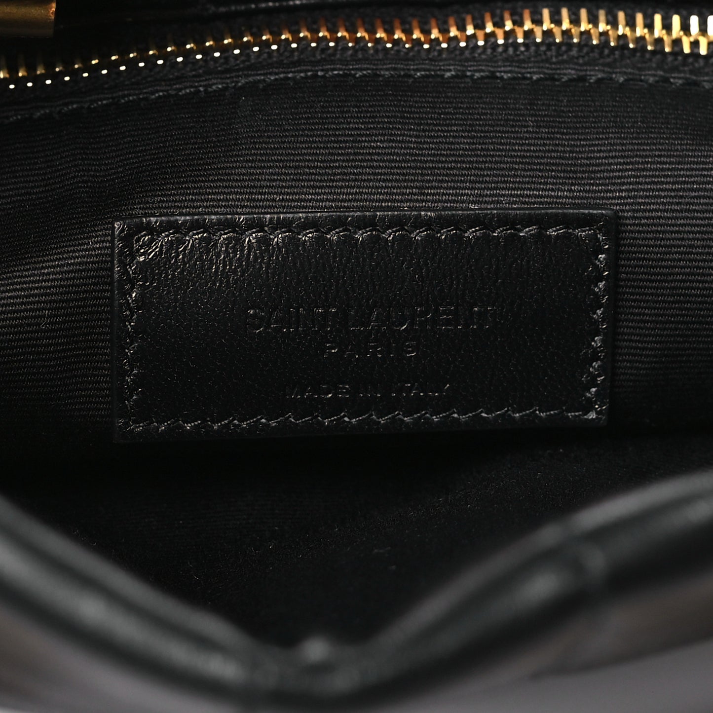 Lambskin Carre Quilted Mini Shopping Bag Black