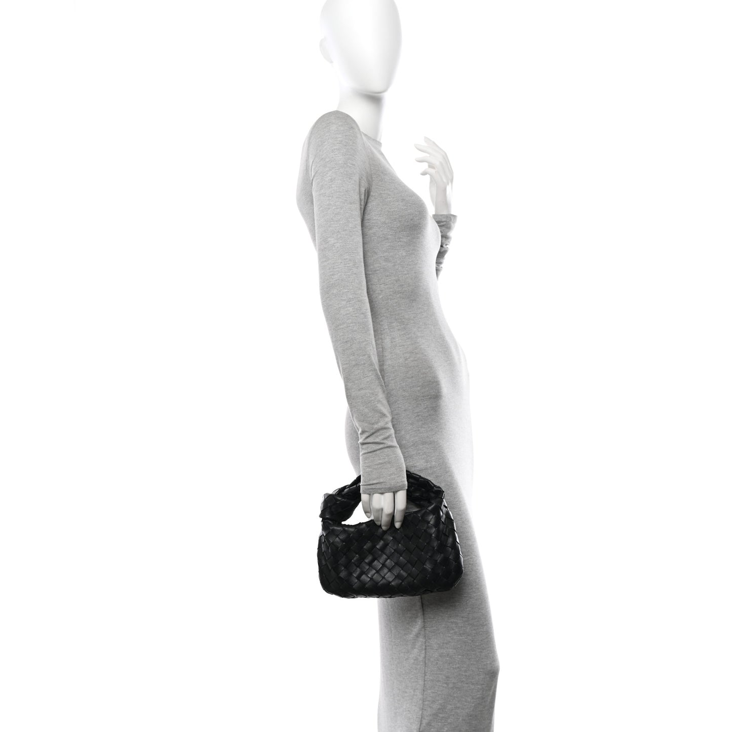 Nappa Intrecciato Mini Jodie Black