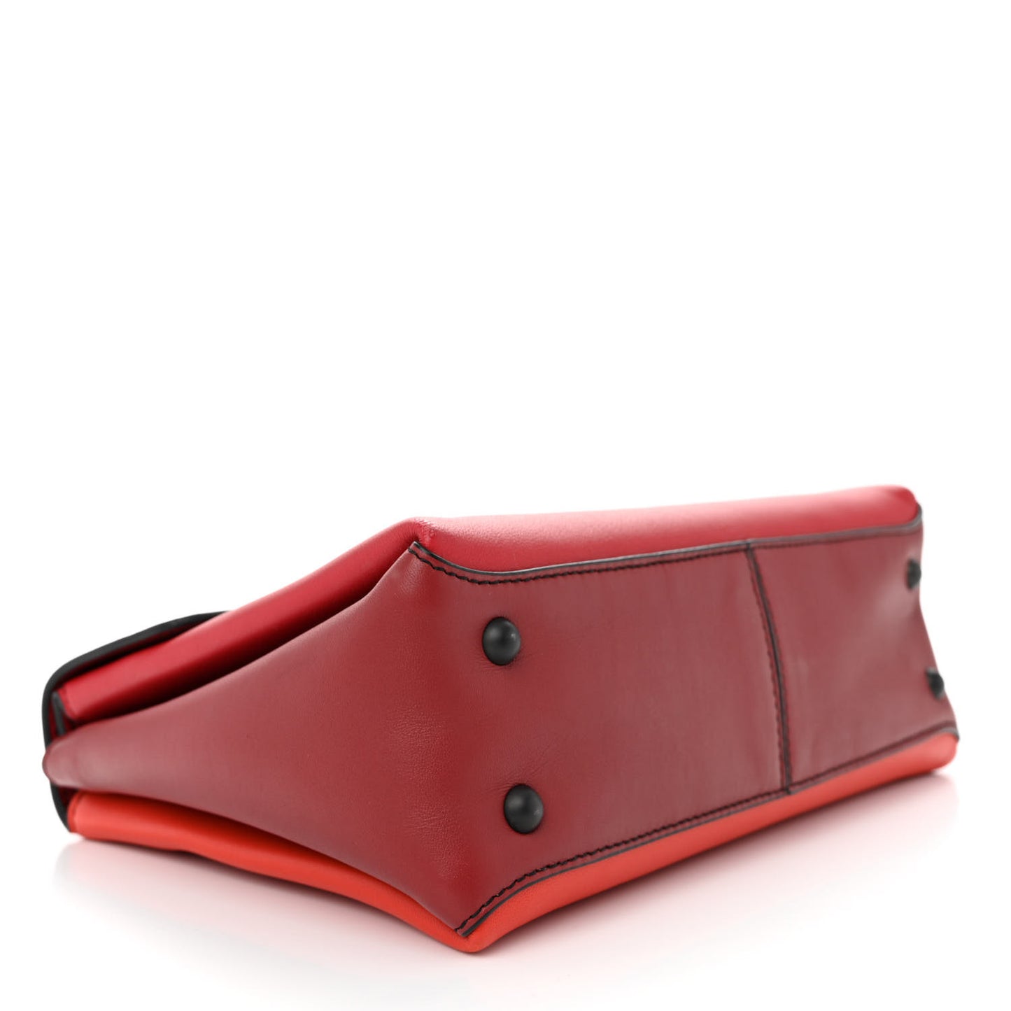 Nappa Small Piazza Bag Red