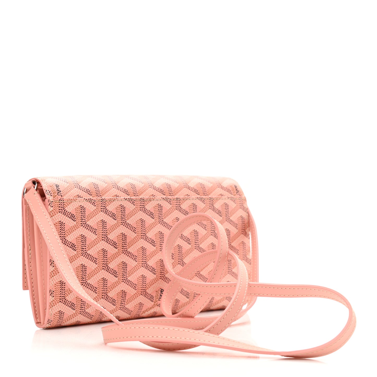 Goyardine Varenne Continental Wallet Pink