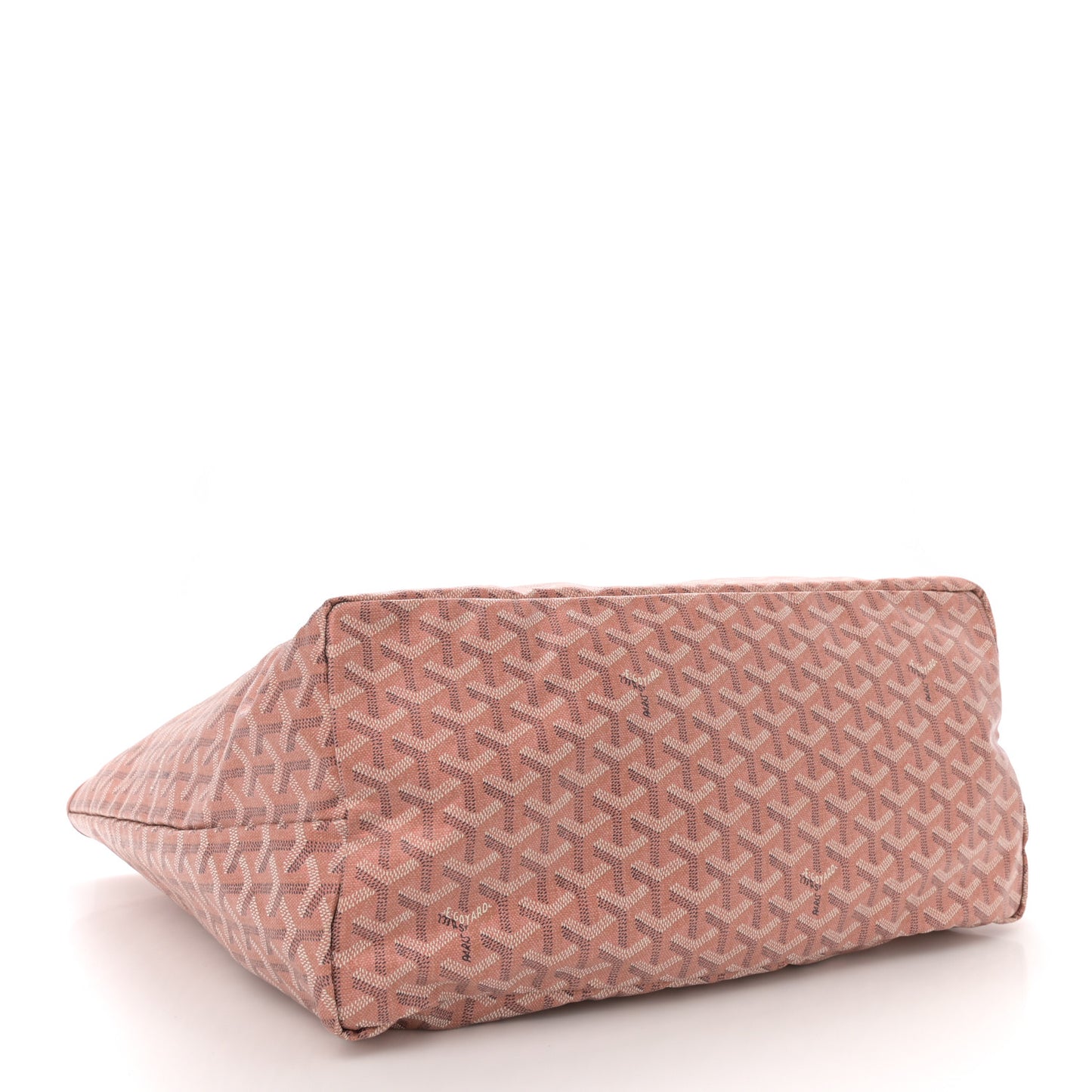 Iridescent Goyardine Saint Louis GM Pearly Coral