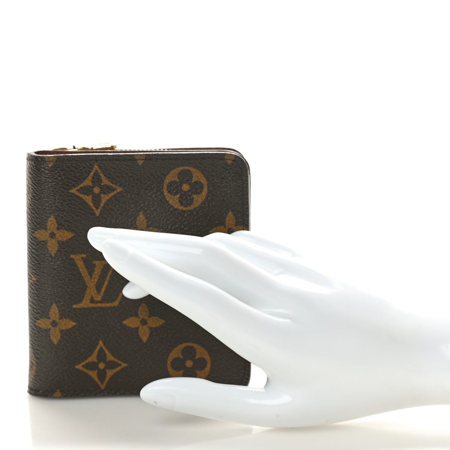 Monogram Compact Zippe Zipped Wallet