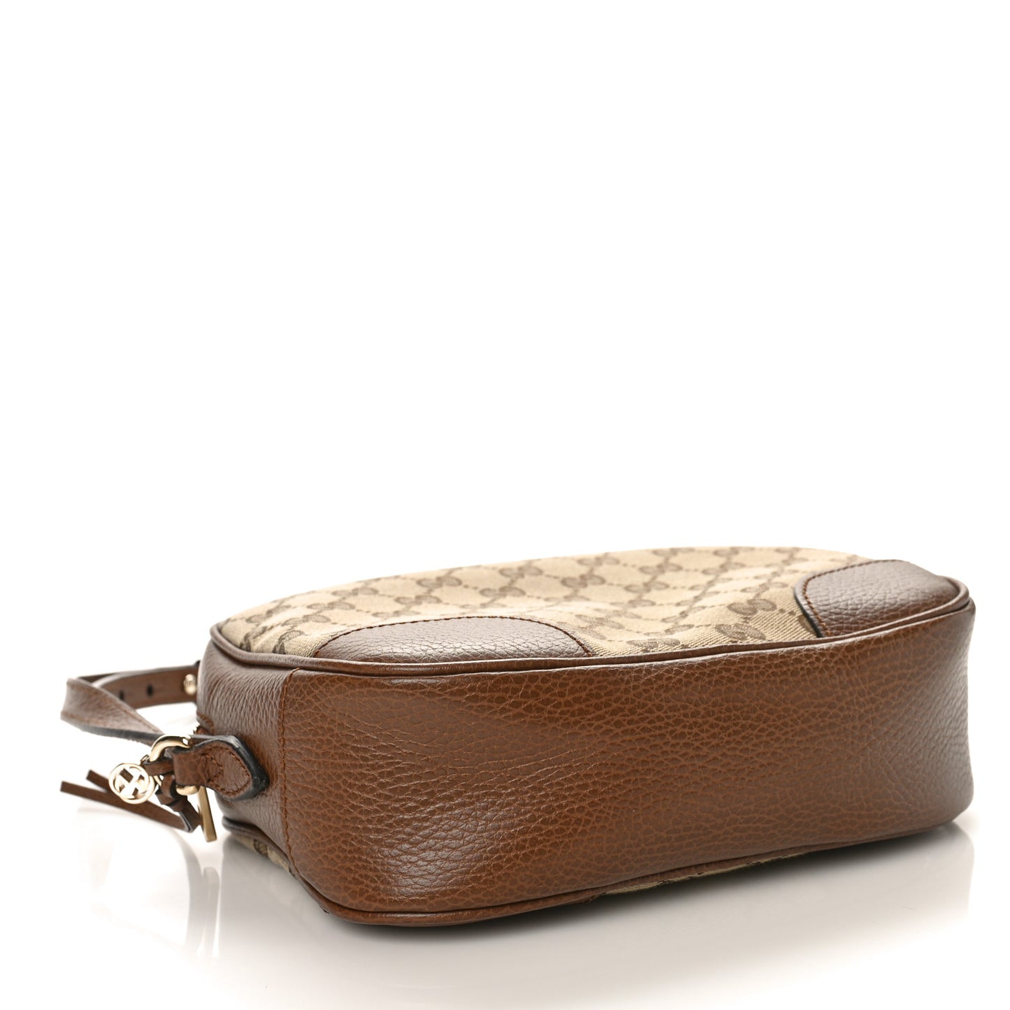 Monogram Mini Bree Messenger Bag Beige Tabacco