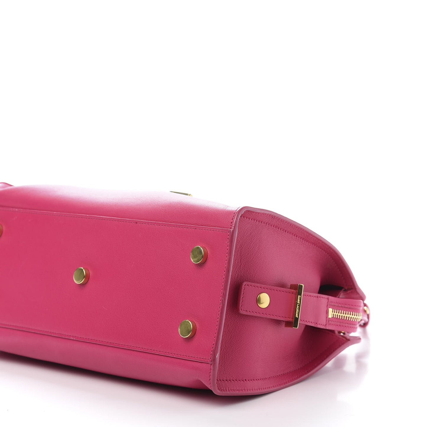 Calfskin Monogram Baby Cabas Fuchsia