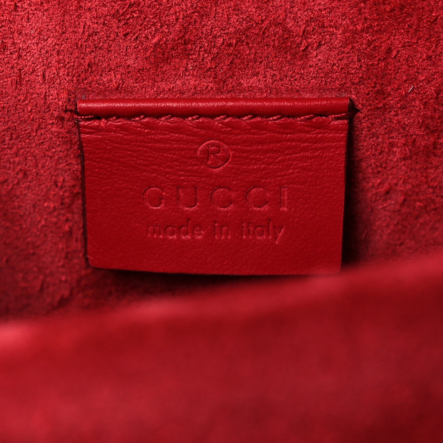 GG Supreme Monogram Mini Dionysus Shoulder Bag Hibiscus Red