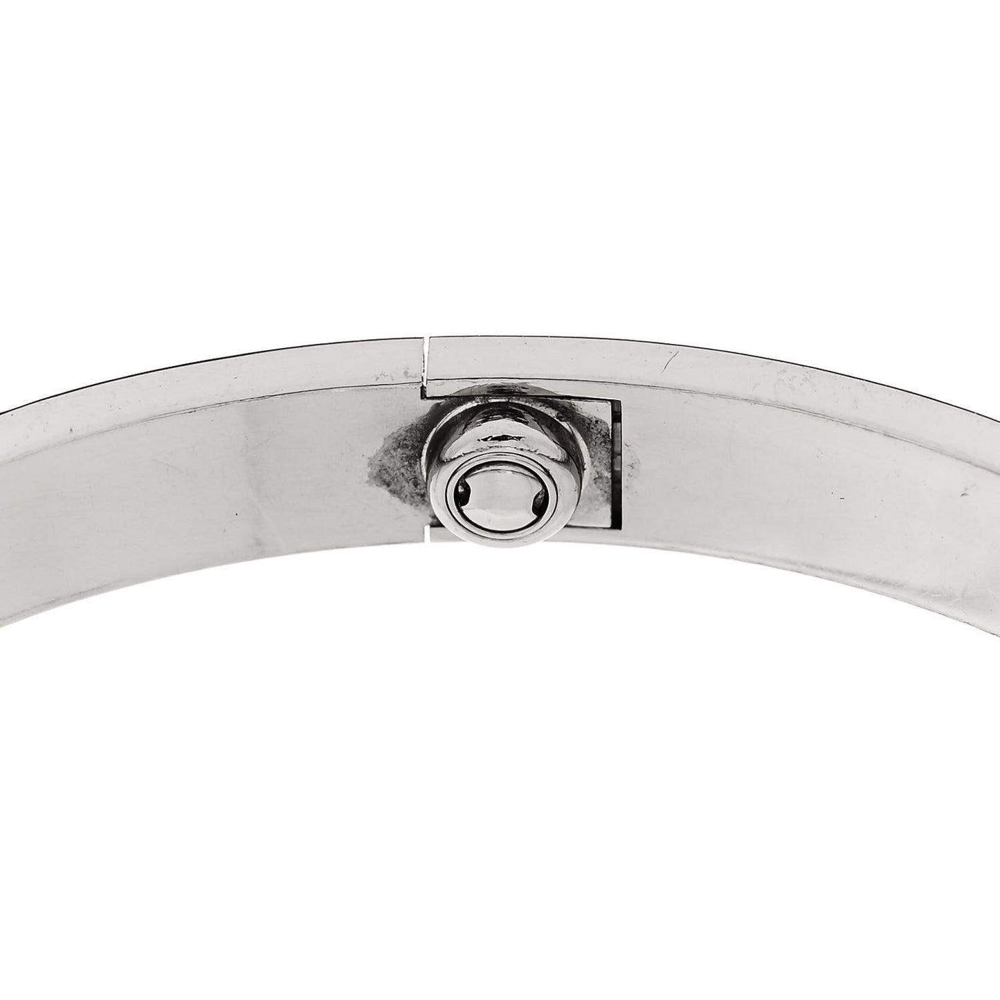 18K White Gold LOVE Bracelet 19