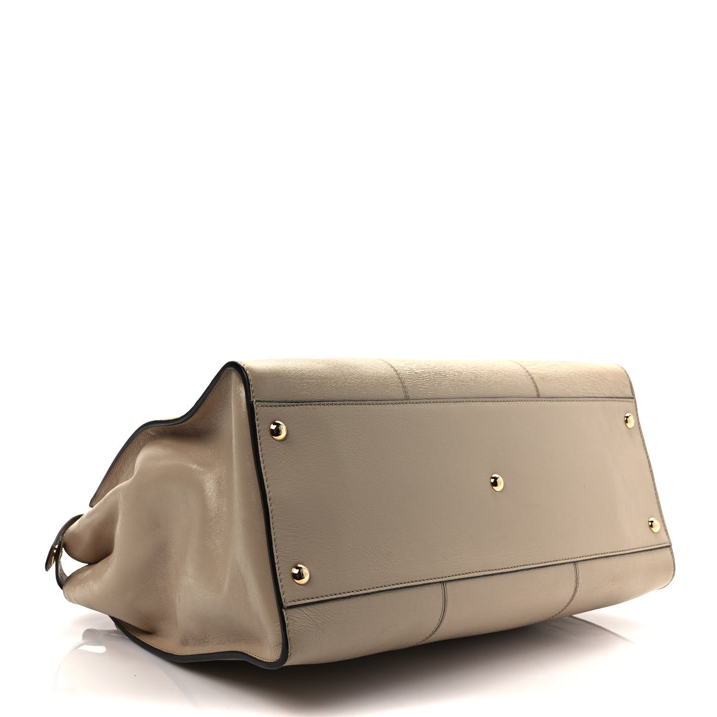 Agnello Old Shine Large Peekaboo Iconic Satchel Amido