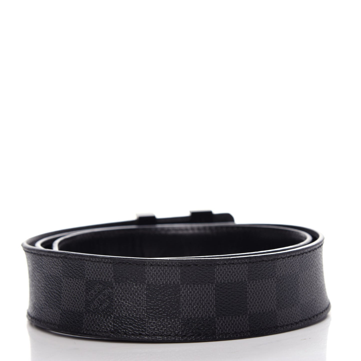 Damier Graphite 40mm LV Initiales Belt 95 38