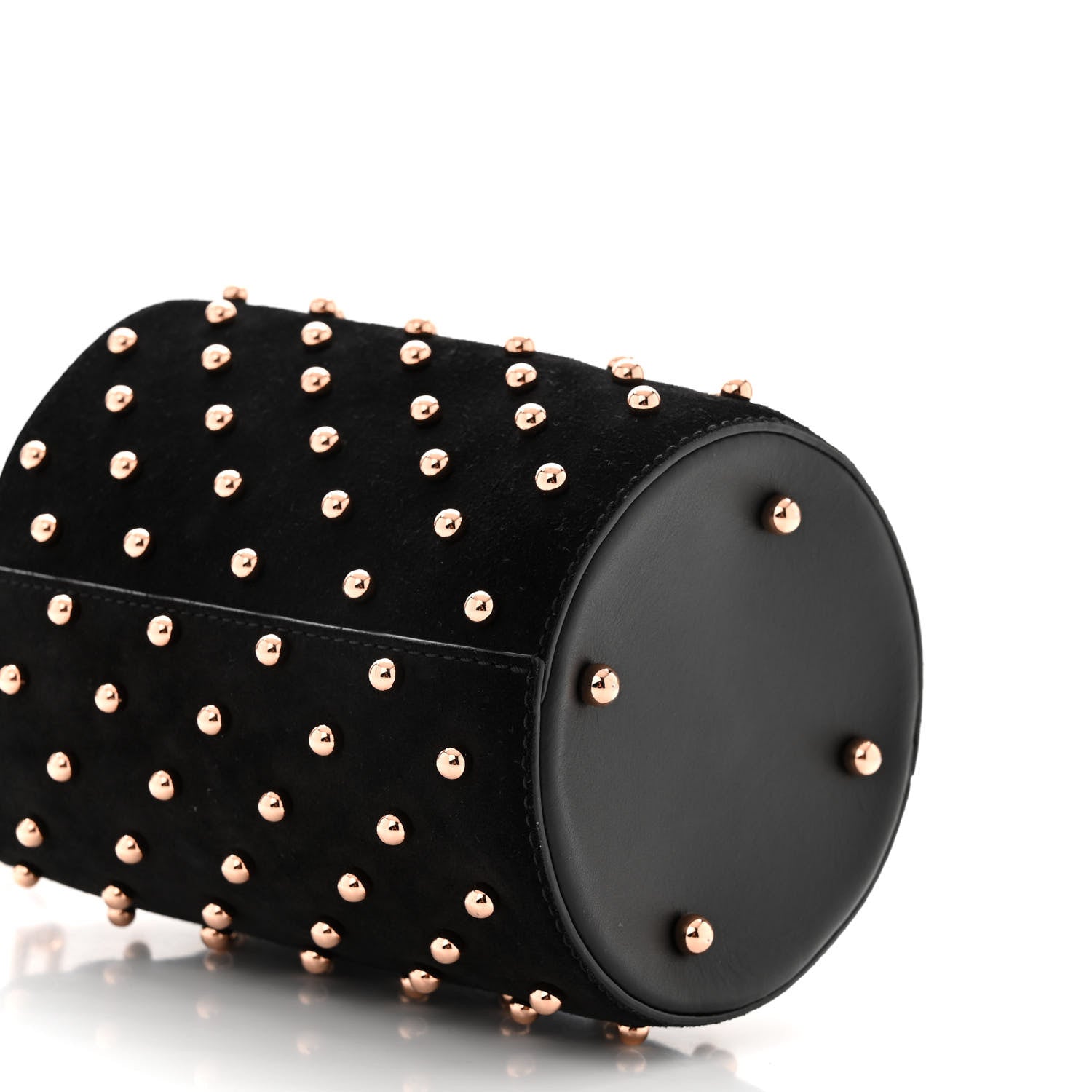 Alexander Wang Suede Calfskin Mini Roxy Bucket Bag Black 10 of 11