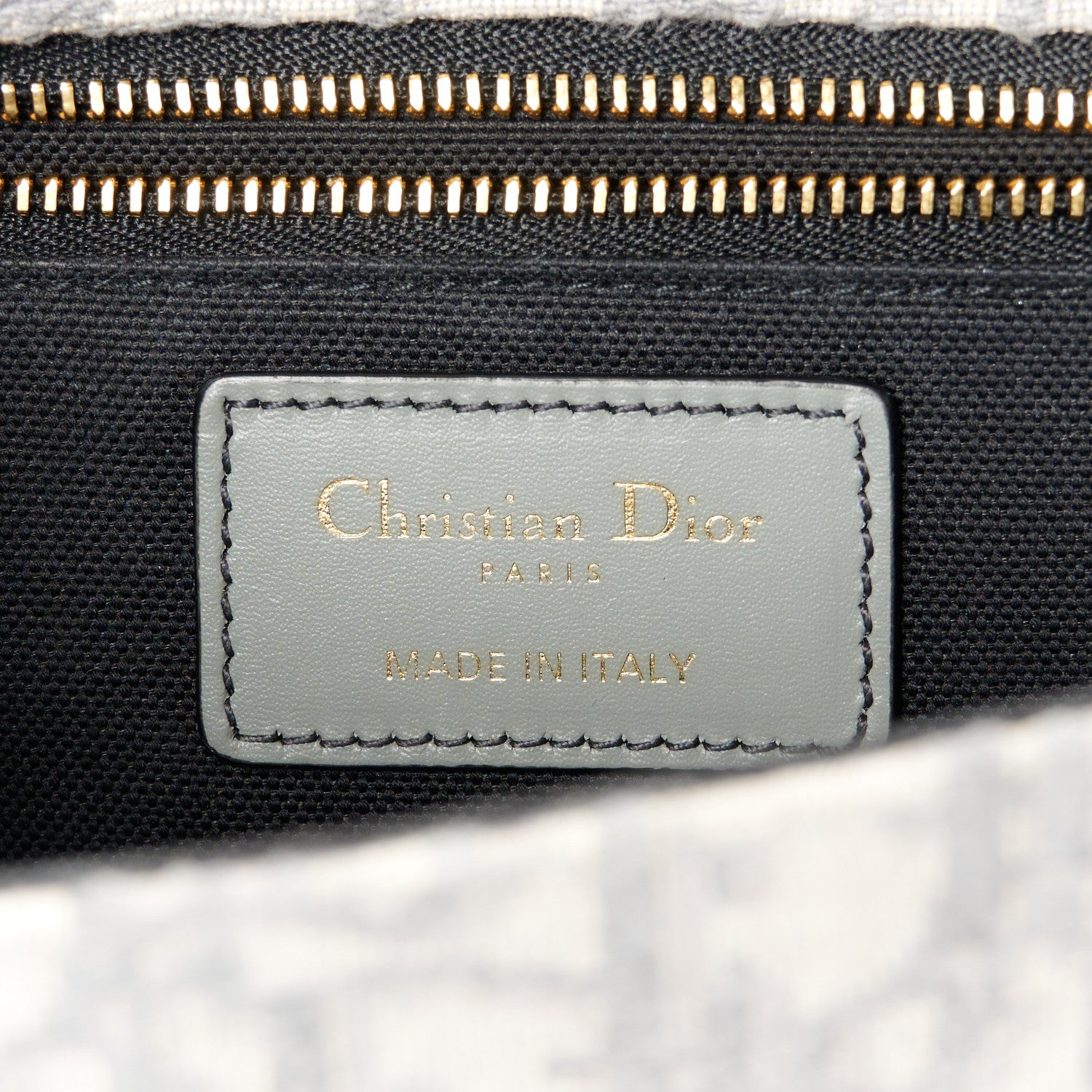 Christian Dior Oblique 30 Montaigne Flap Bag Grey 6 of 10