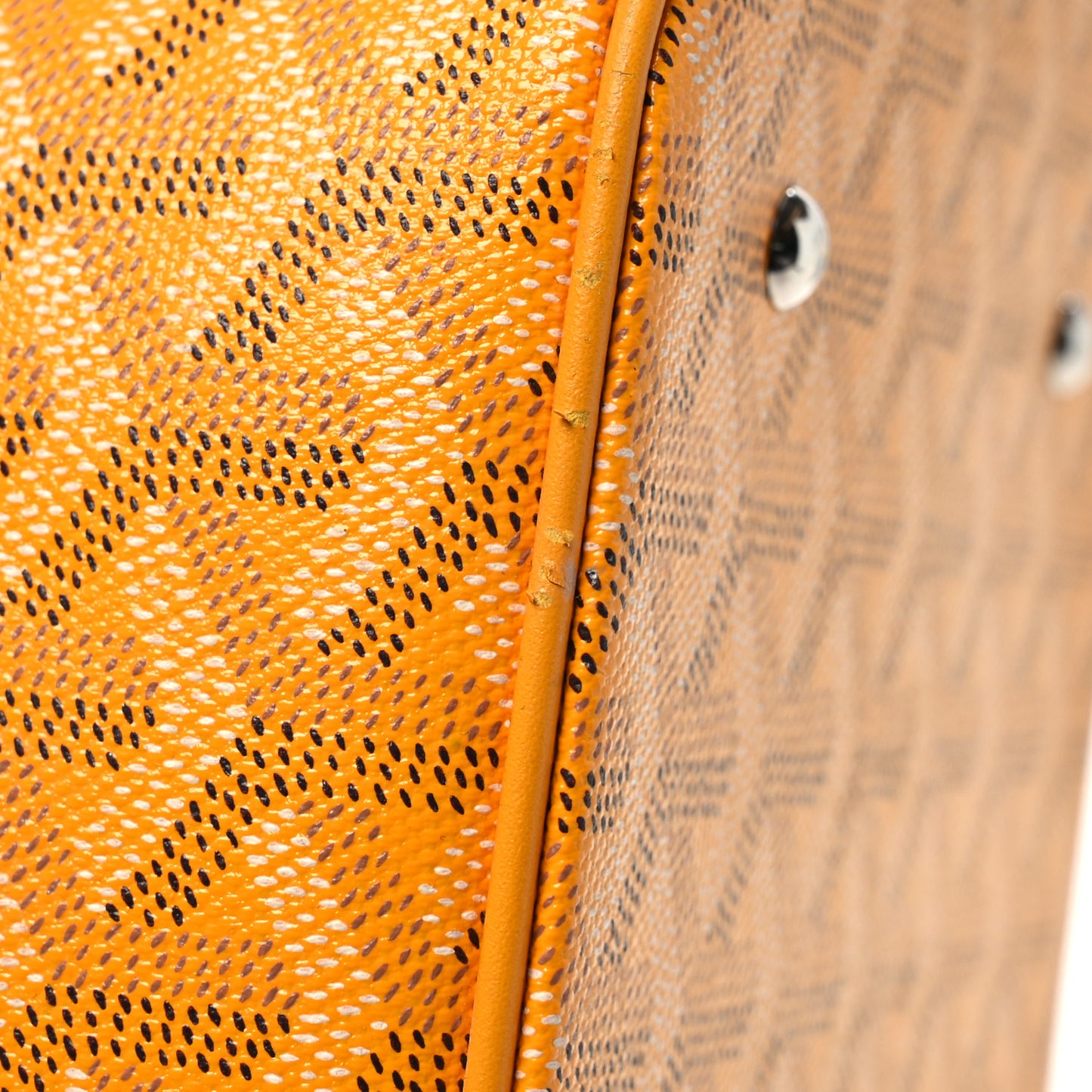 Goyardine Muse Vanity Case Yellow