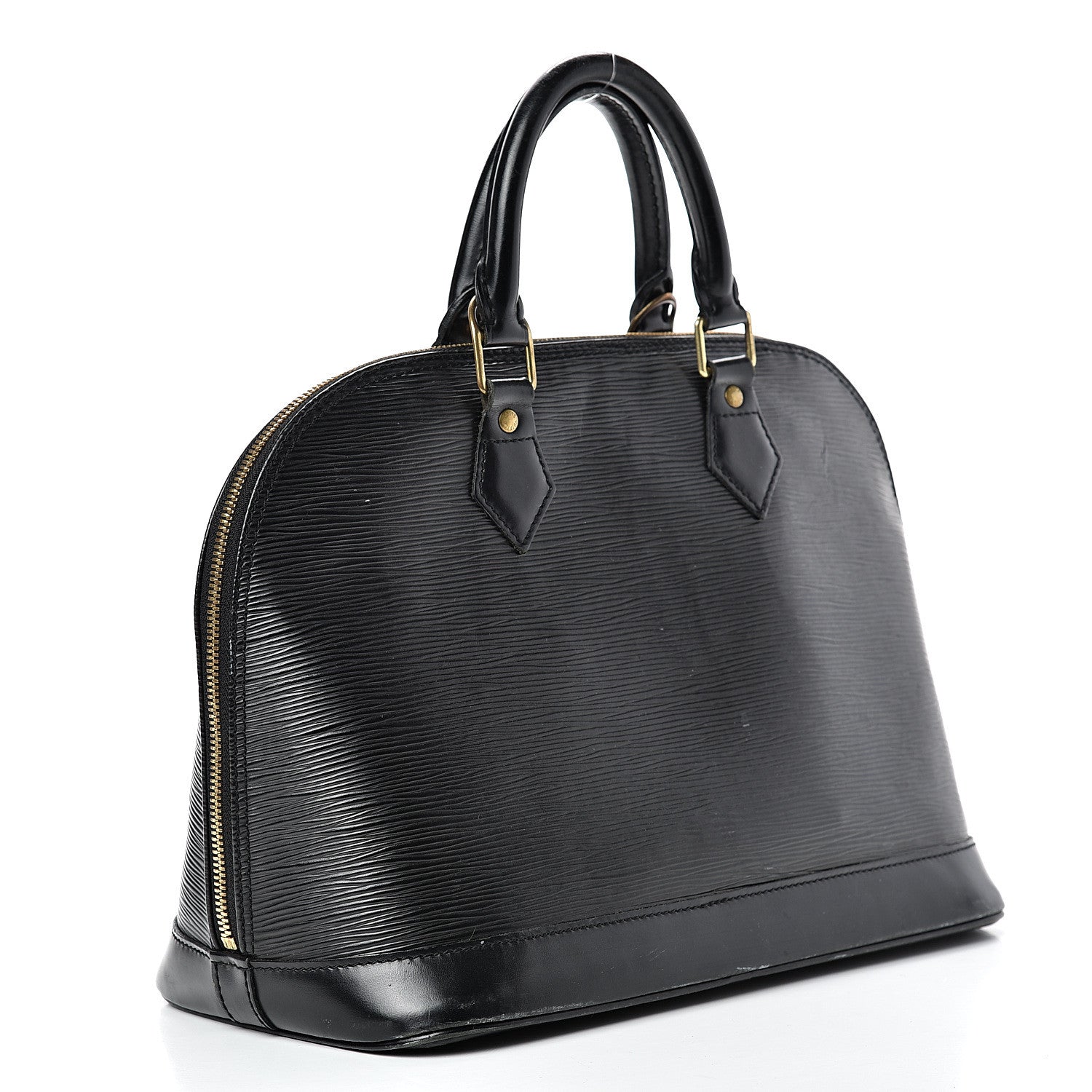 Louis Vuitton Epi Alma PM Black 2 of 27