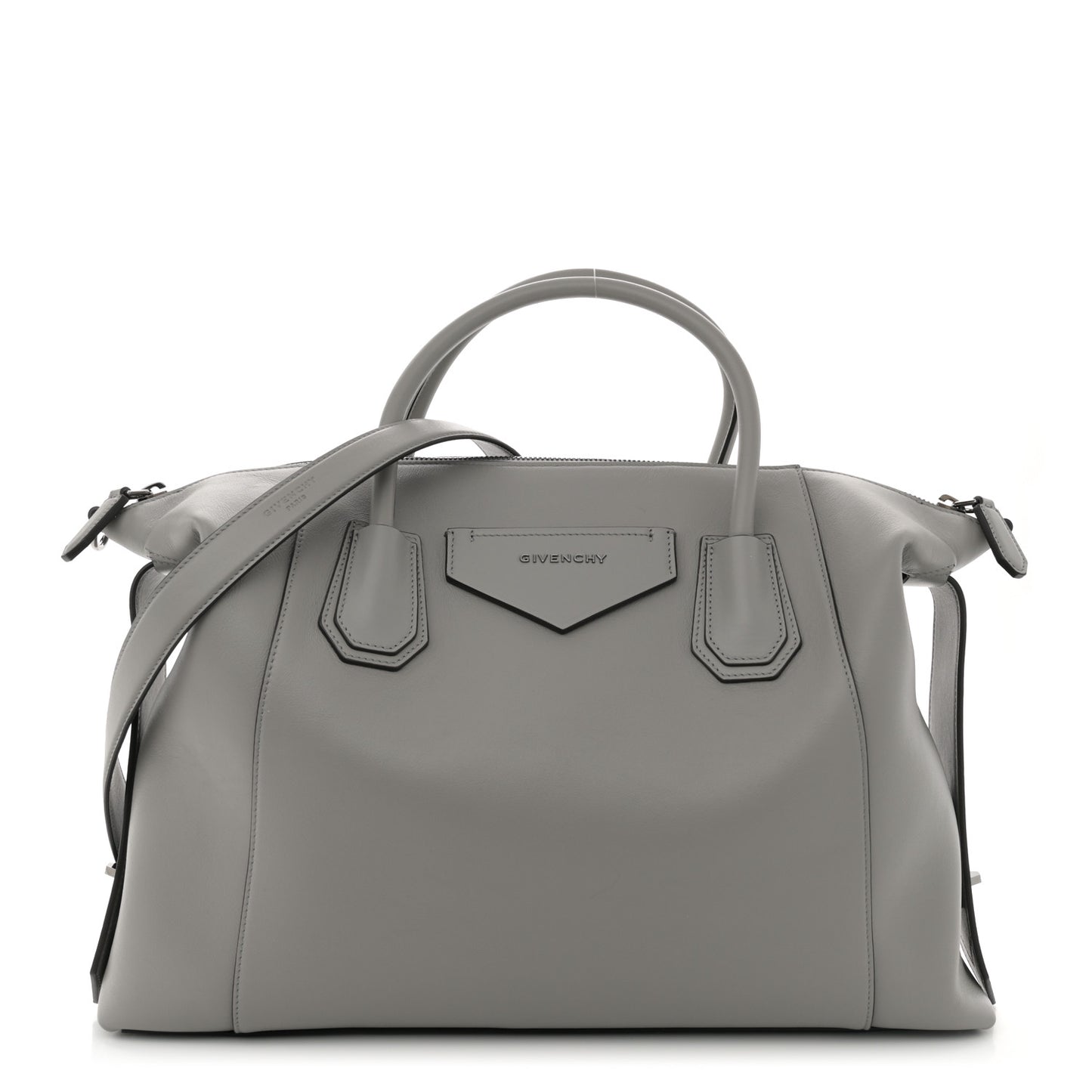 Soft Calfskin Medium Soft Antigona Pearl Grey