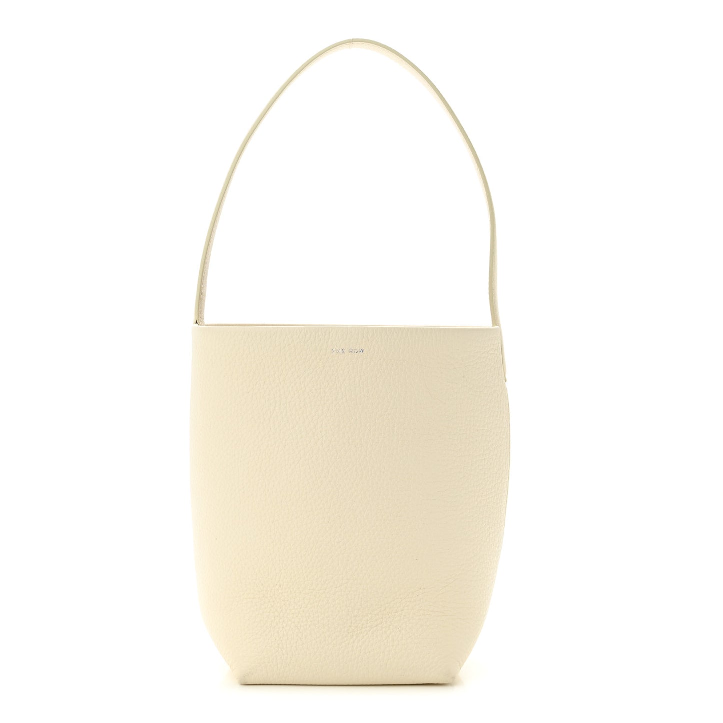Grained Calfskin Small N/S Park Tote Ivory