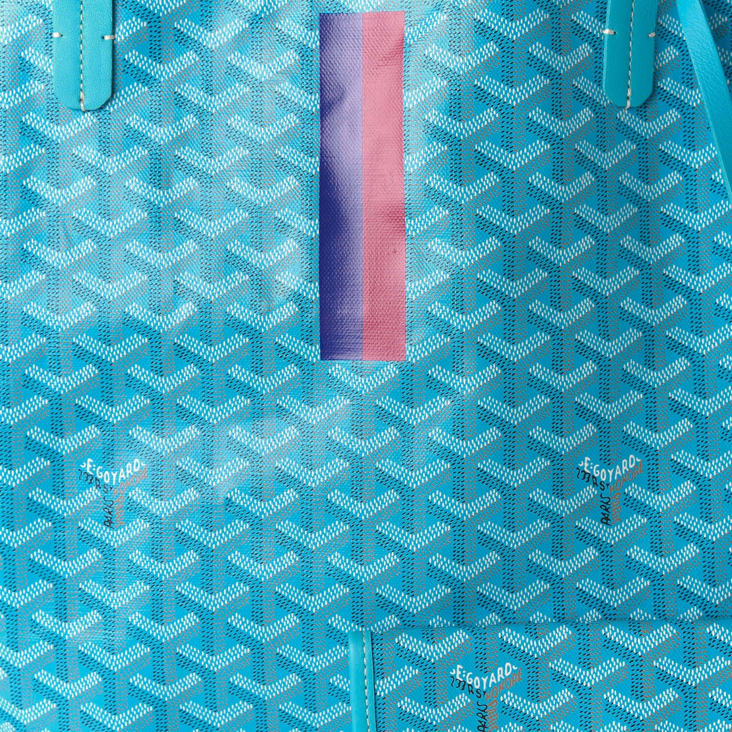 Goyard Goyardine Saint Louis GM Turquoise 8 of 8