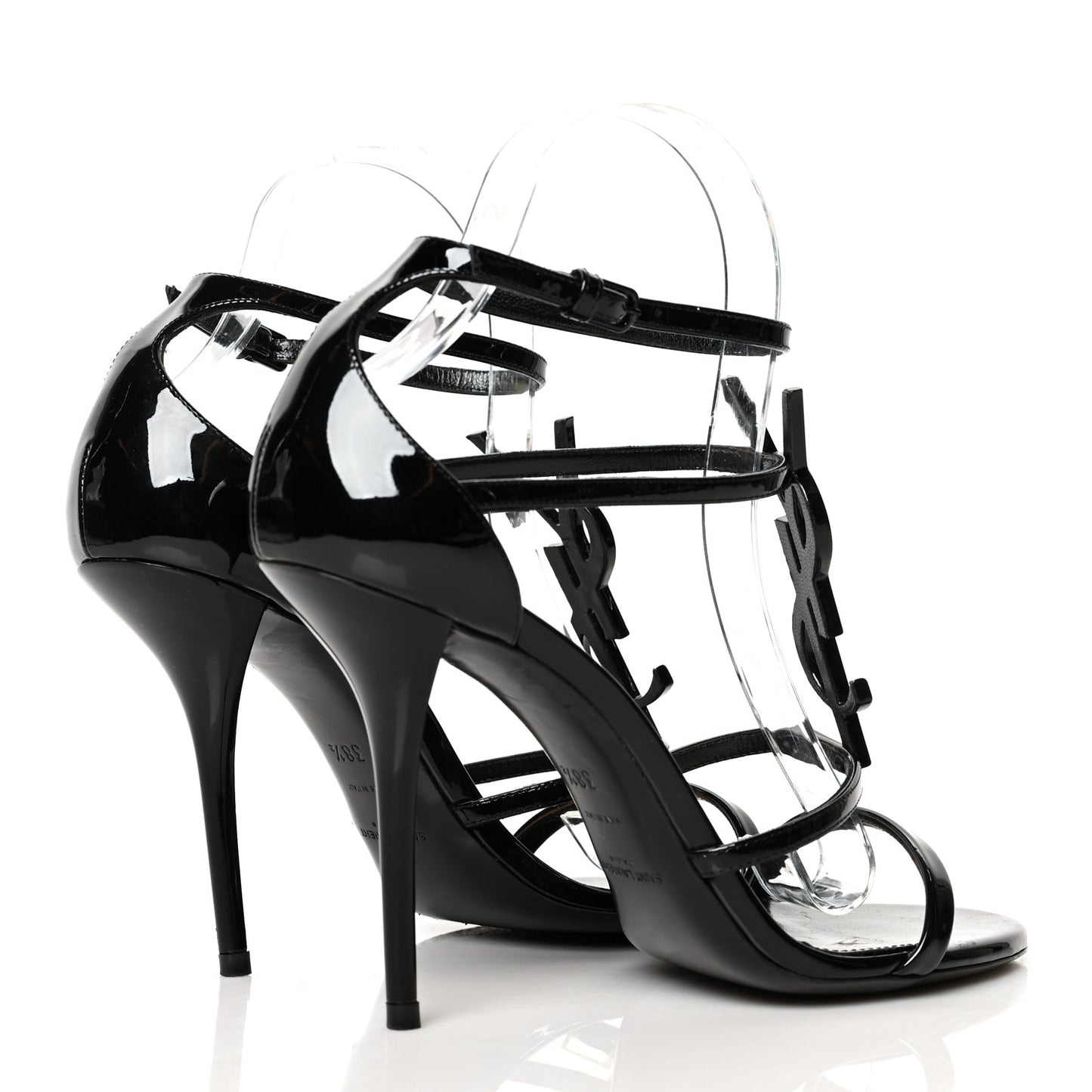 Patent Cassandra 100 Sandals 38.5 Black