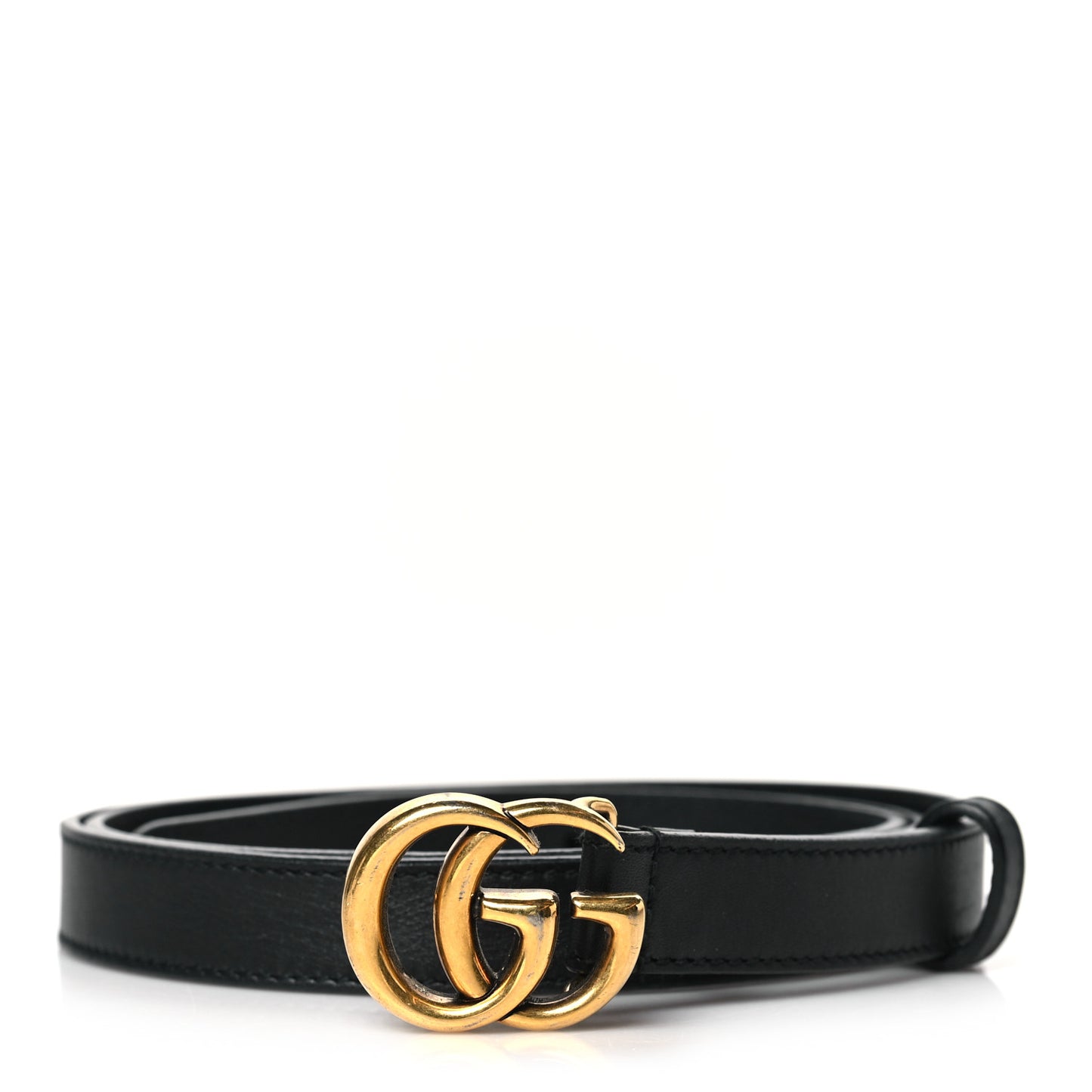 Calfskin Double G 20mm Belt 95 38 Black