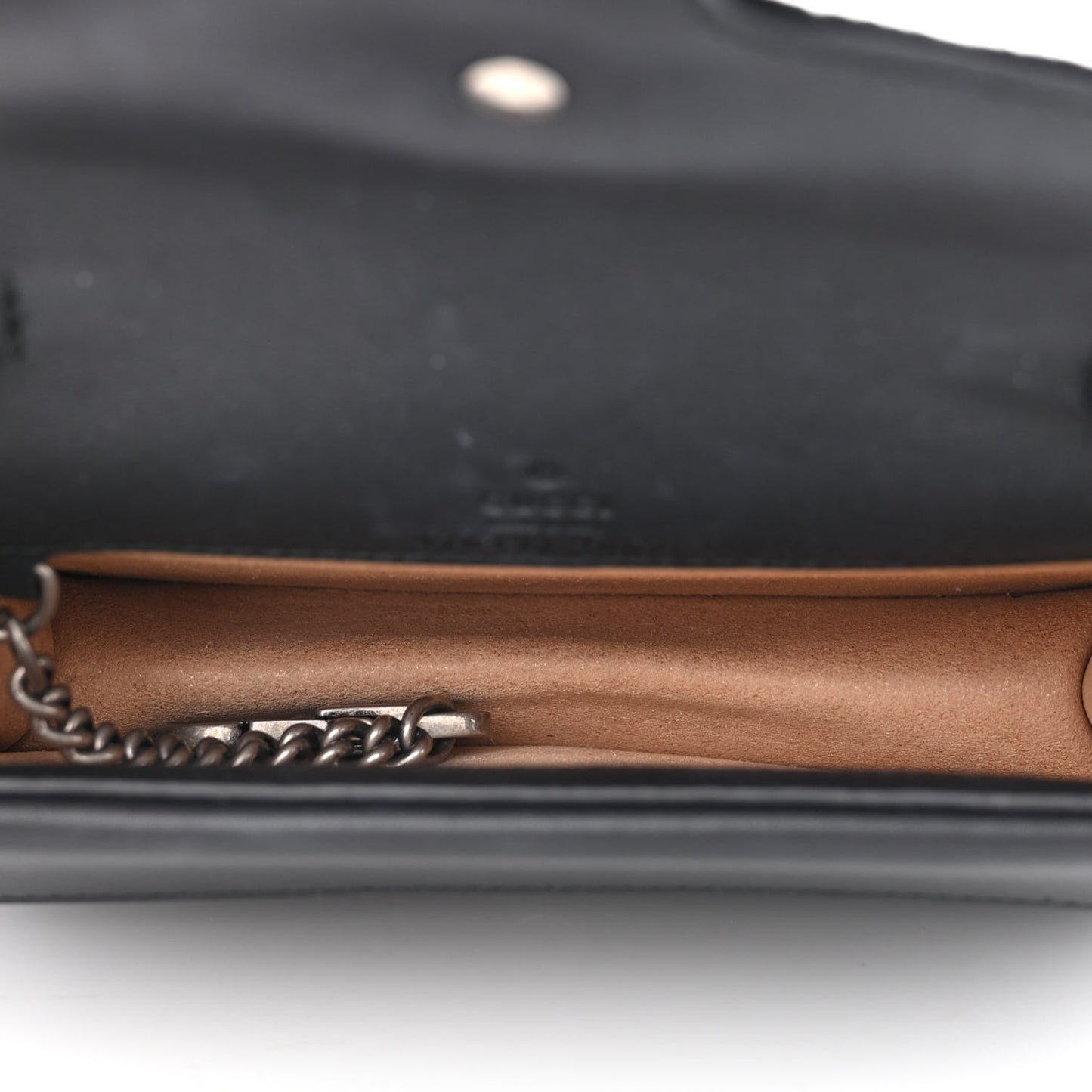 Suede Super Mini Dionysus Shoulder Bag Black