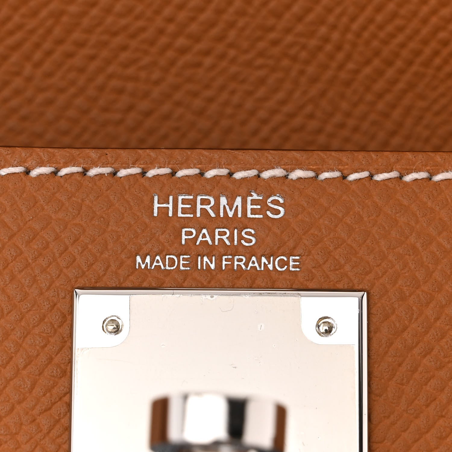 Hermes Epsom Kelly Sellier 28 Gold 6 of 11