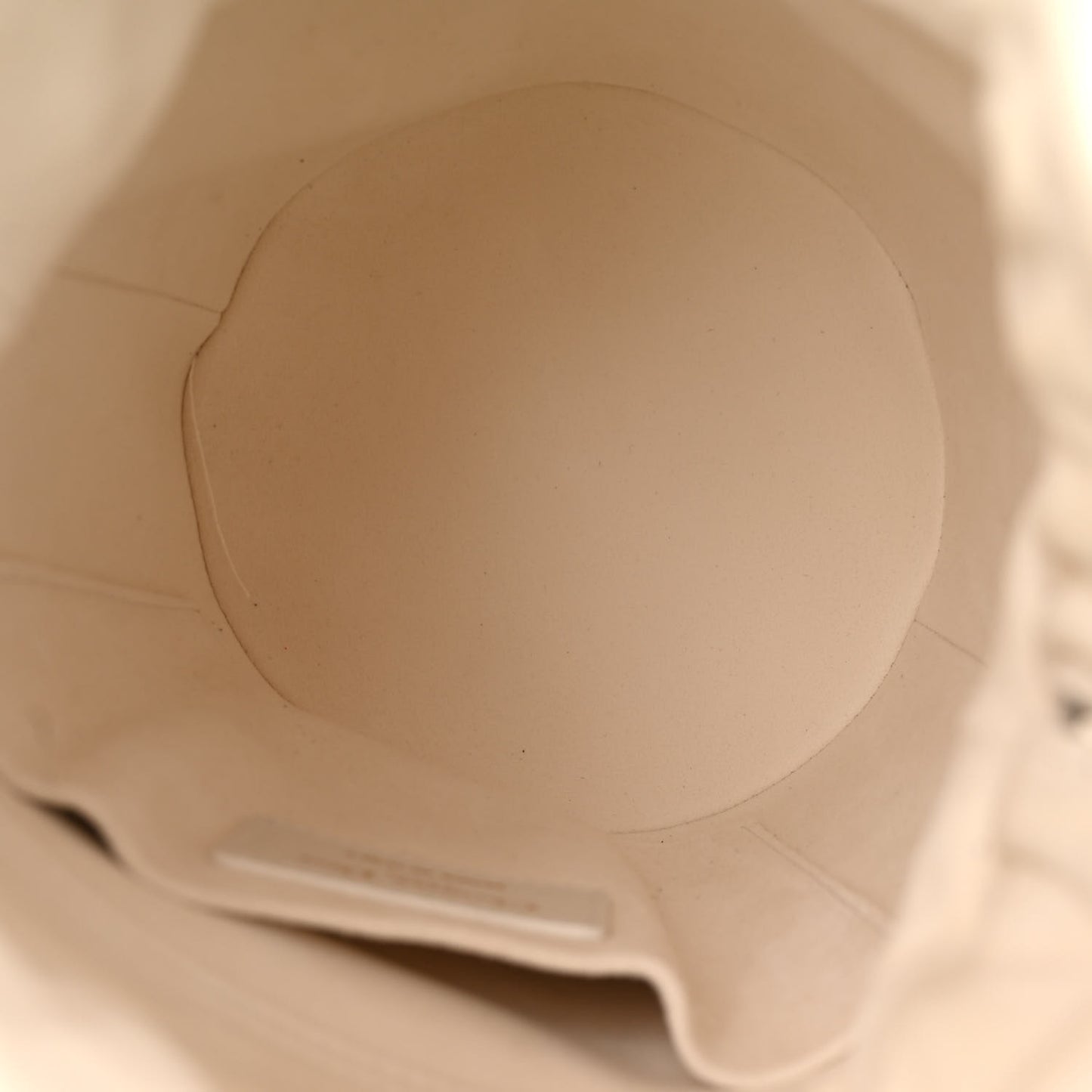 Calfskin Small Dior Vibe Bucket White Blue