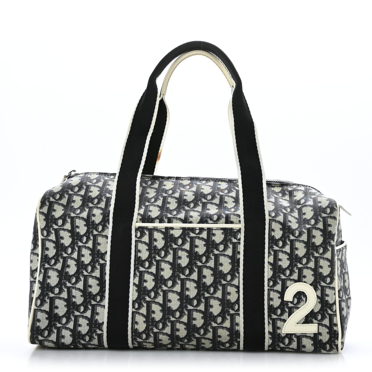 Monogram Trotter No 2 Boston Bag Blue