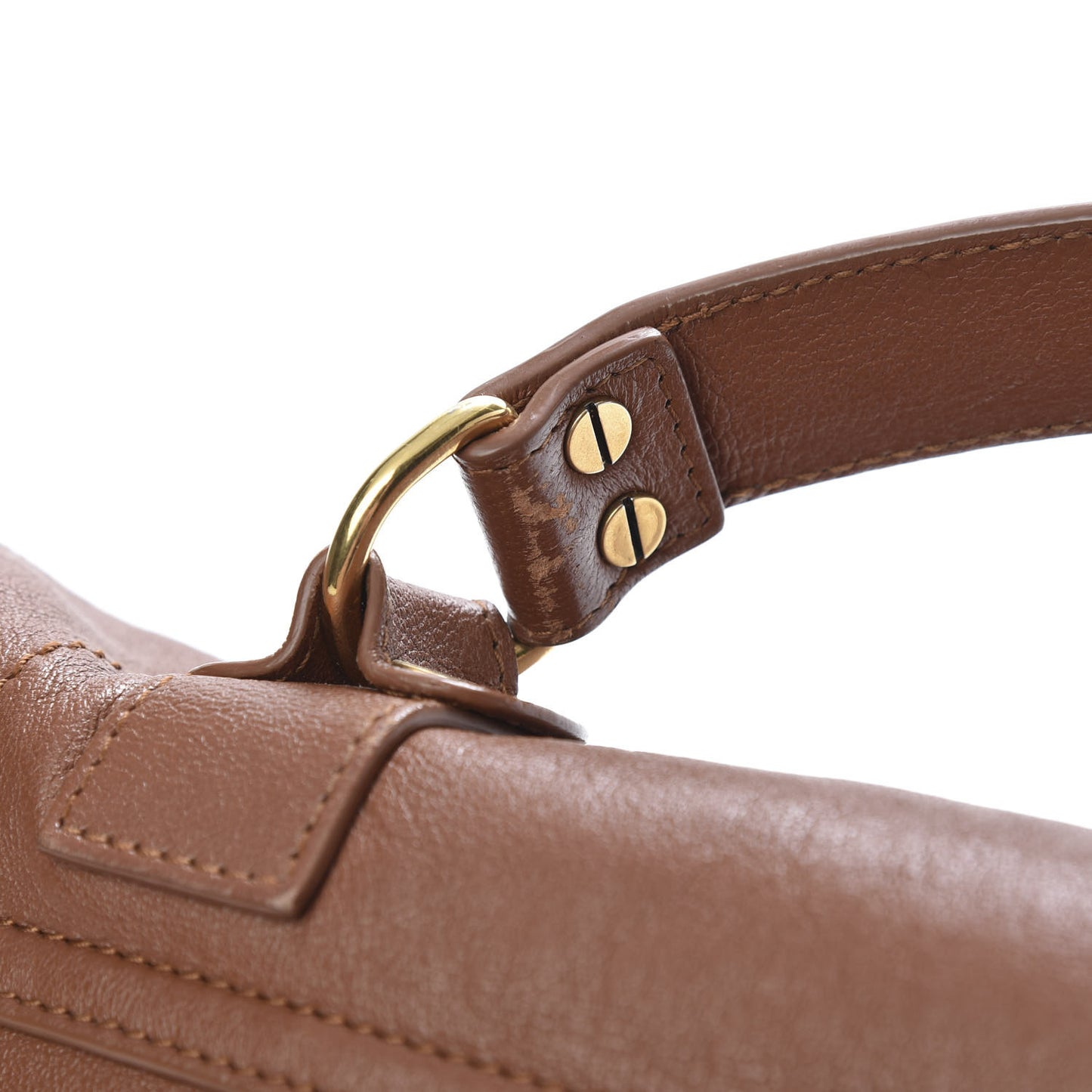 Lambskin Medium PS1 Satchel Saddle
