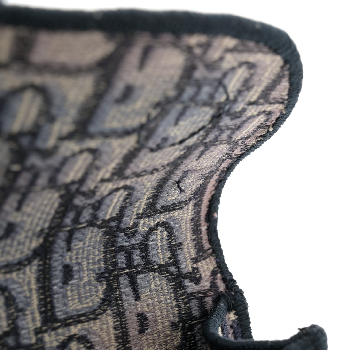 Oblique Slim Saddle Pouch Blue