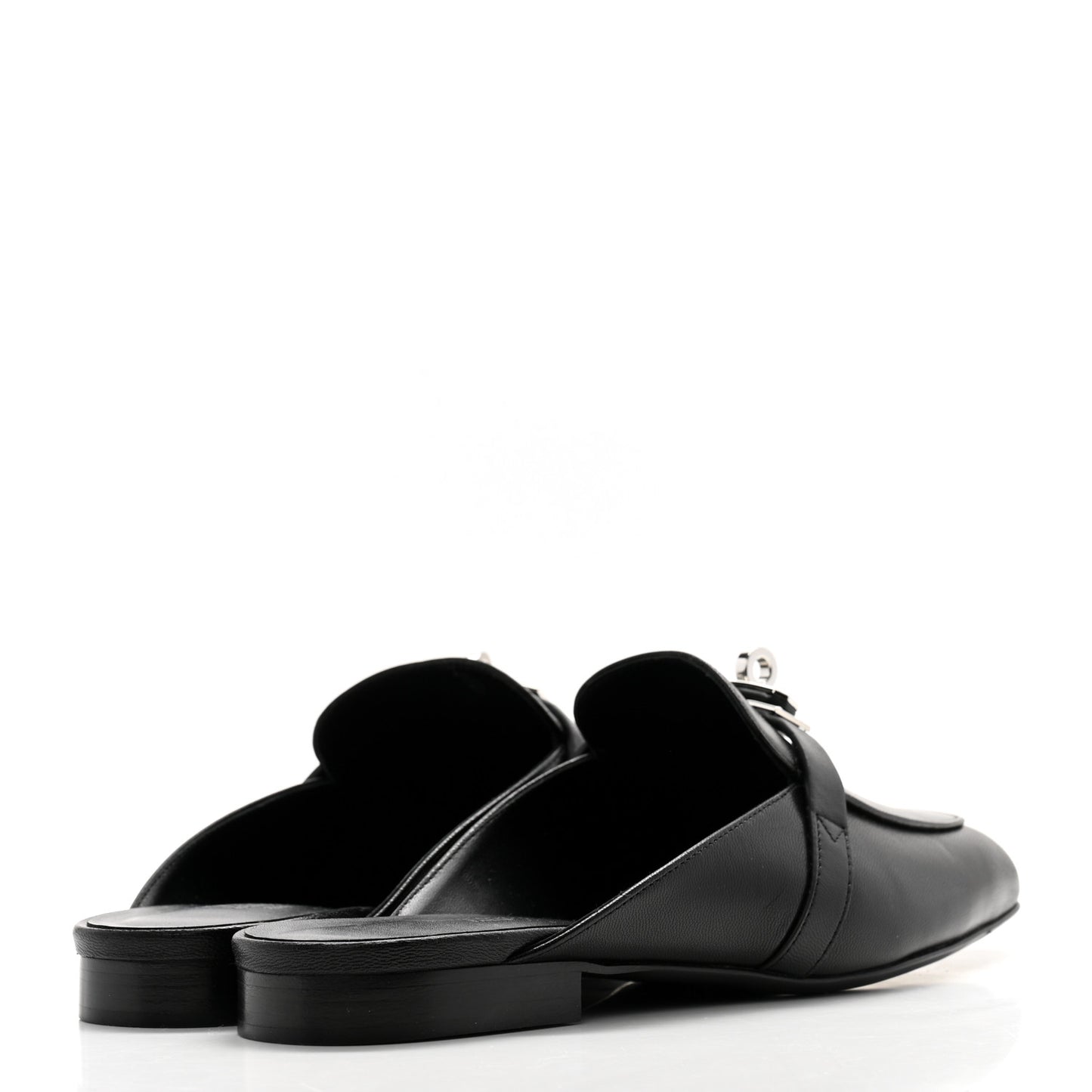 Goatskin Oz Mules 38.5 Black