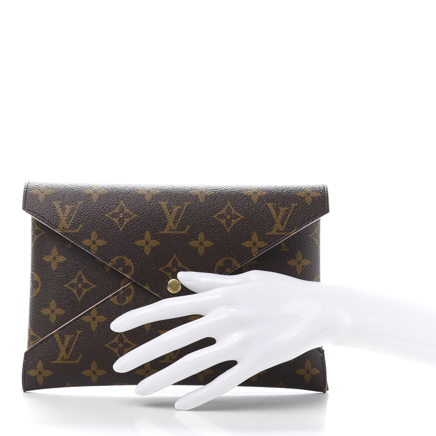 Monogram Large Kirigami Pochette Insert Rose Ballerine